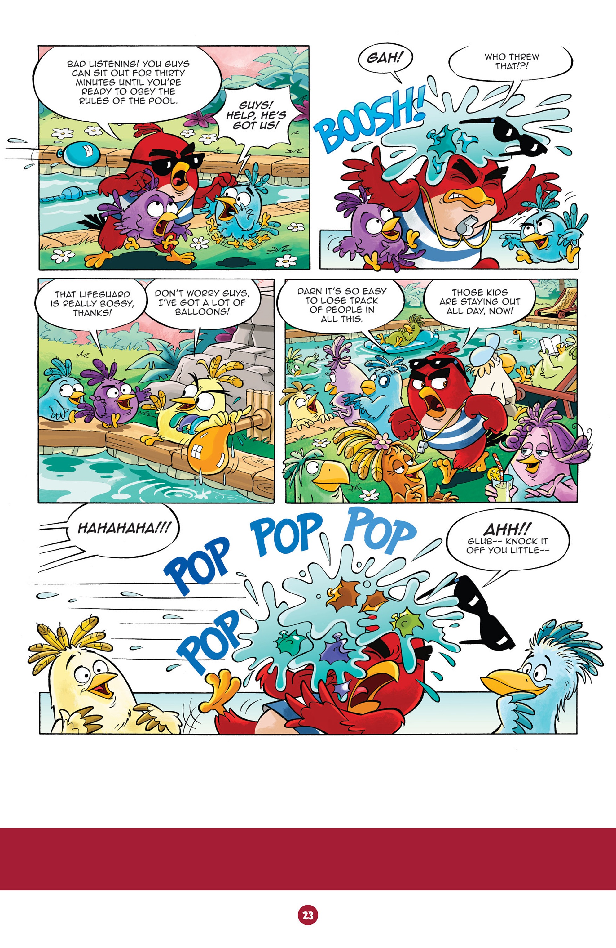 Read online Angry Birds: Big Movie Eggstravaganza comic -  Issue # Full - 25