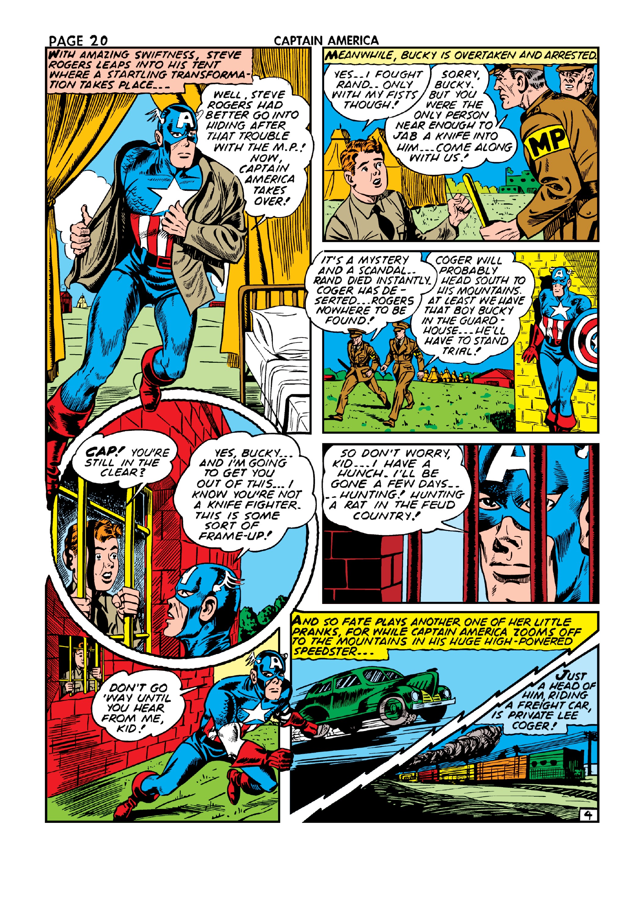 Read online Marvel Masterworks: Golden Age Captain America comic -  Issue # TPB 3 (Part 2) - 61