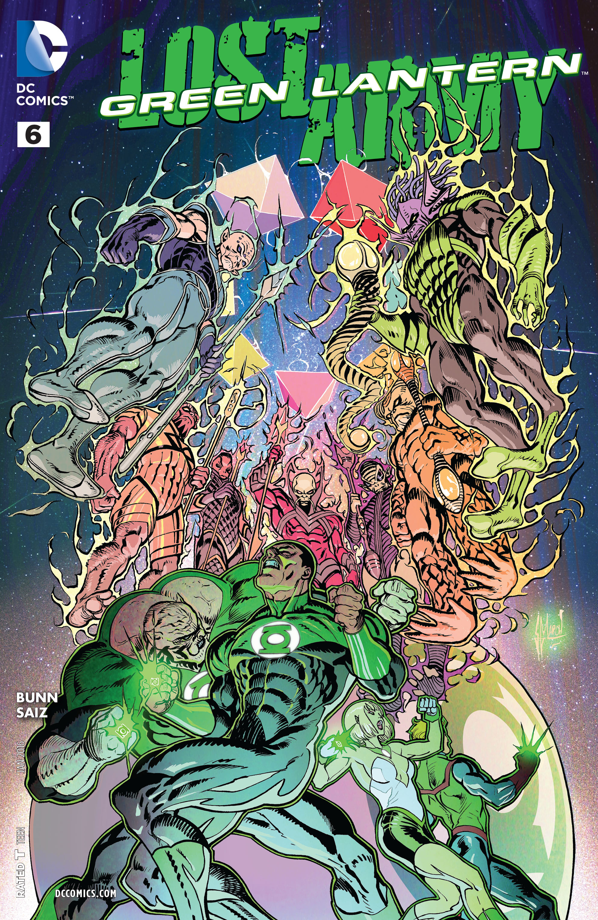 Read online Green Lantern: Lost Army comic -  Issue #6 - 1