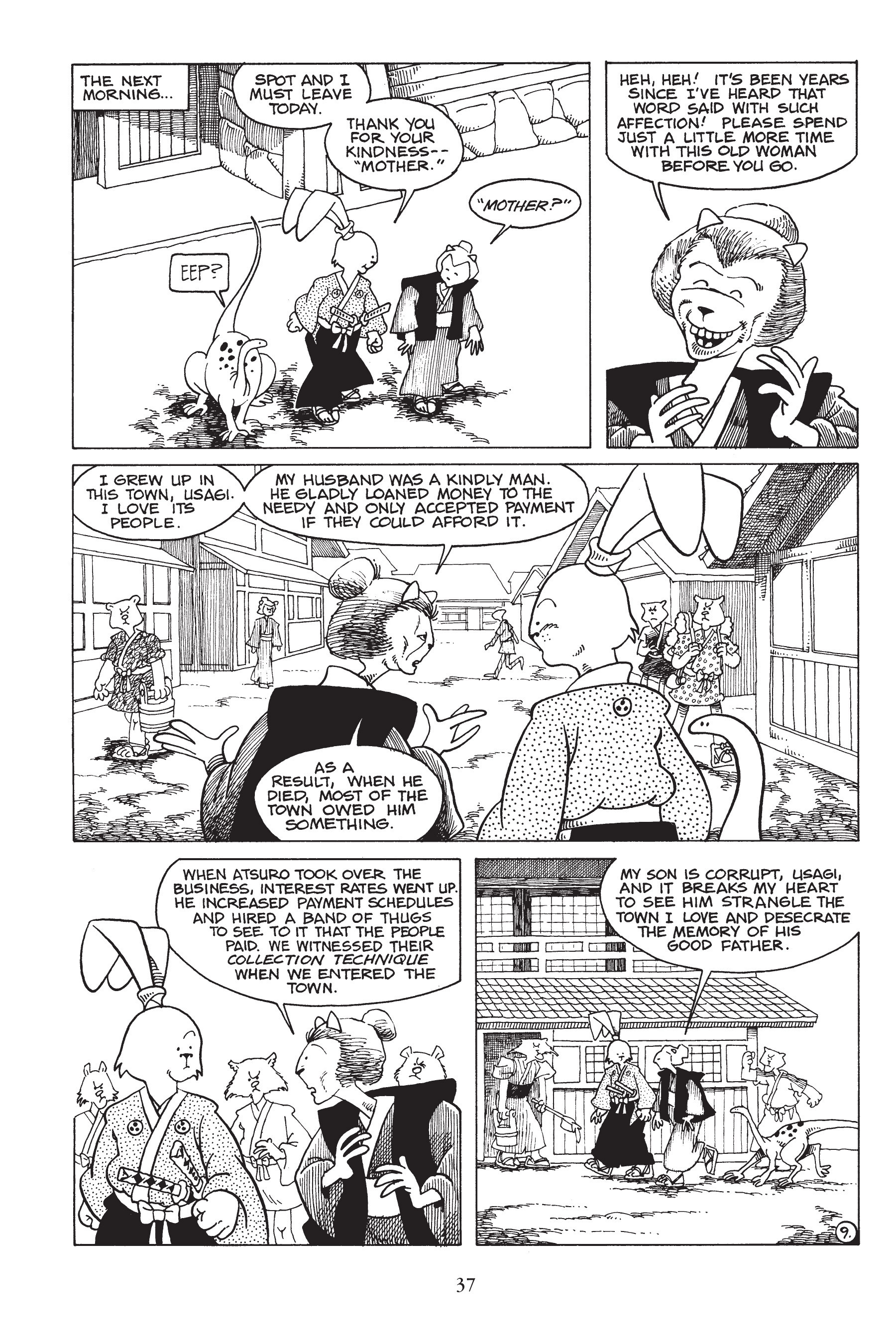 Read online Usagi Yojimbo (1987) comic -  Issue # _TPB 3 - 38