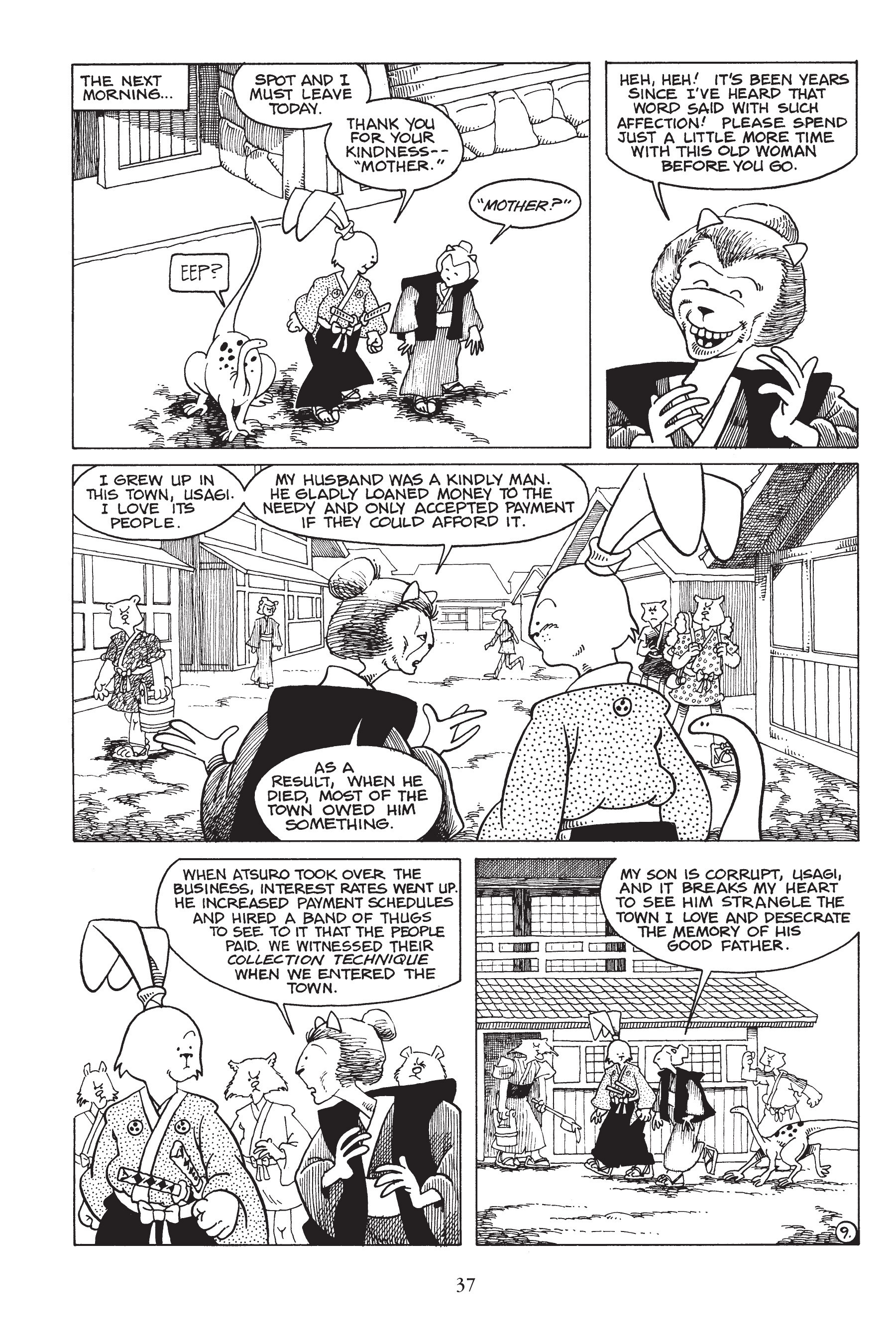Read online Usagi Yojimbo (1987) comic -  Issue # _TPB 3 - 38