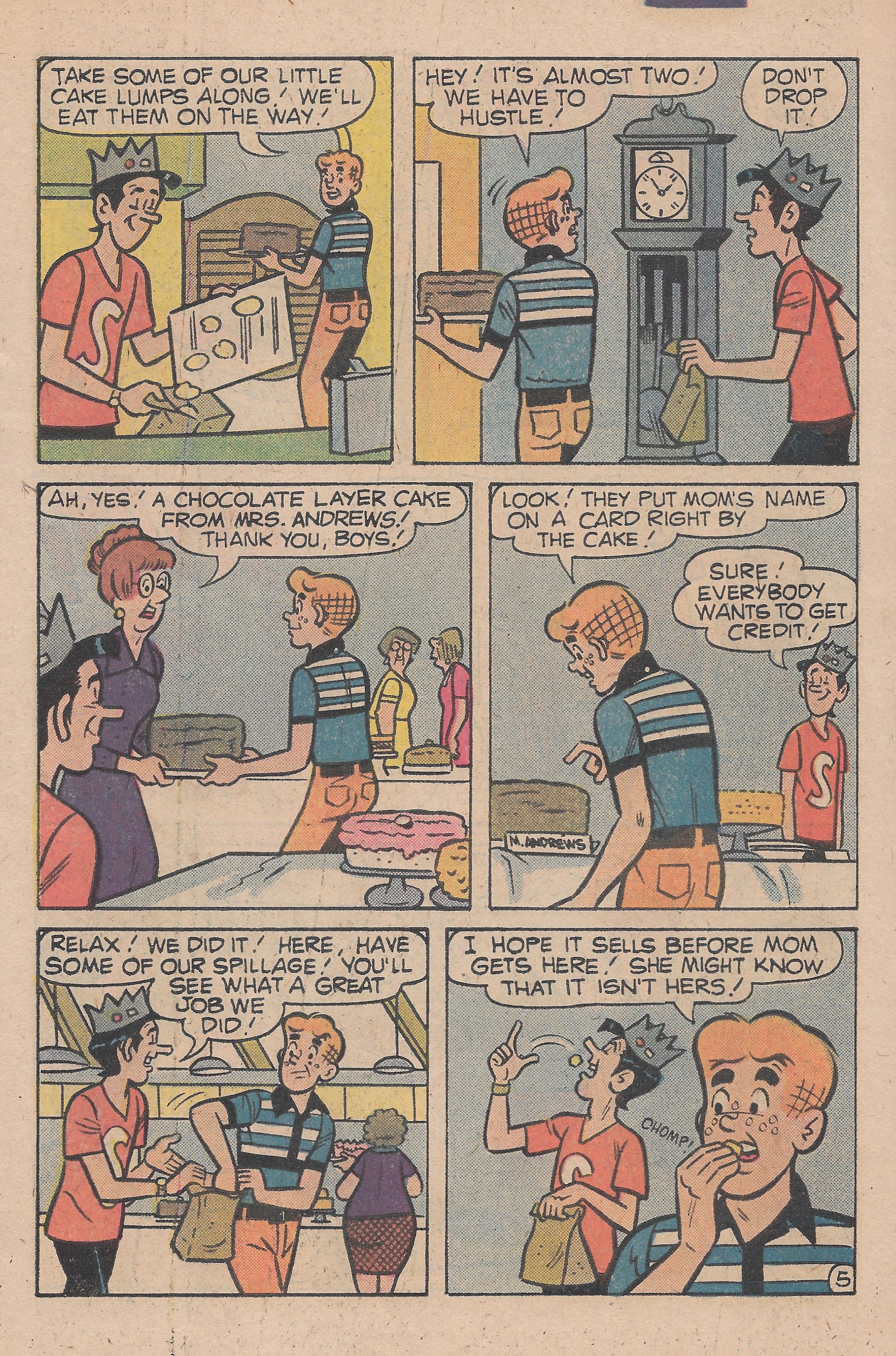 Read online Archie's TV Laugh-Out comic -  Issue #77 - 7