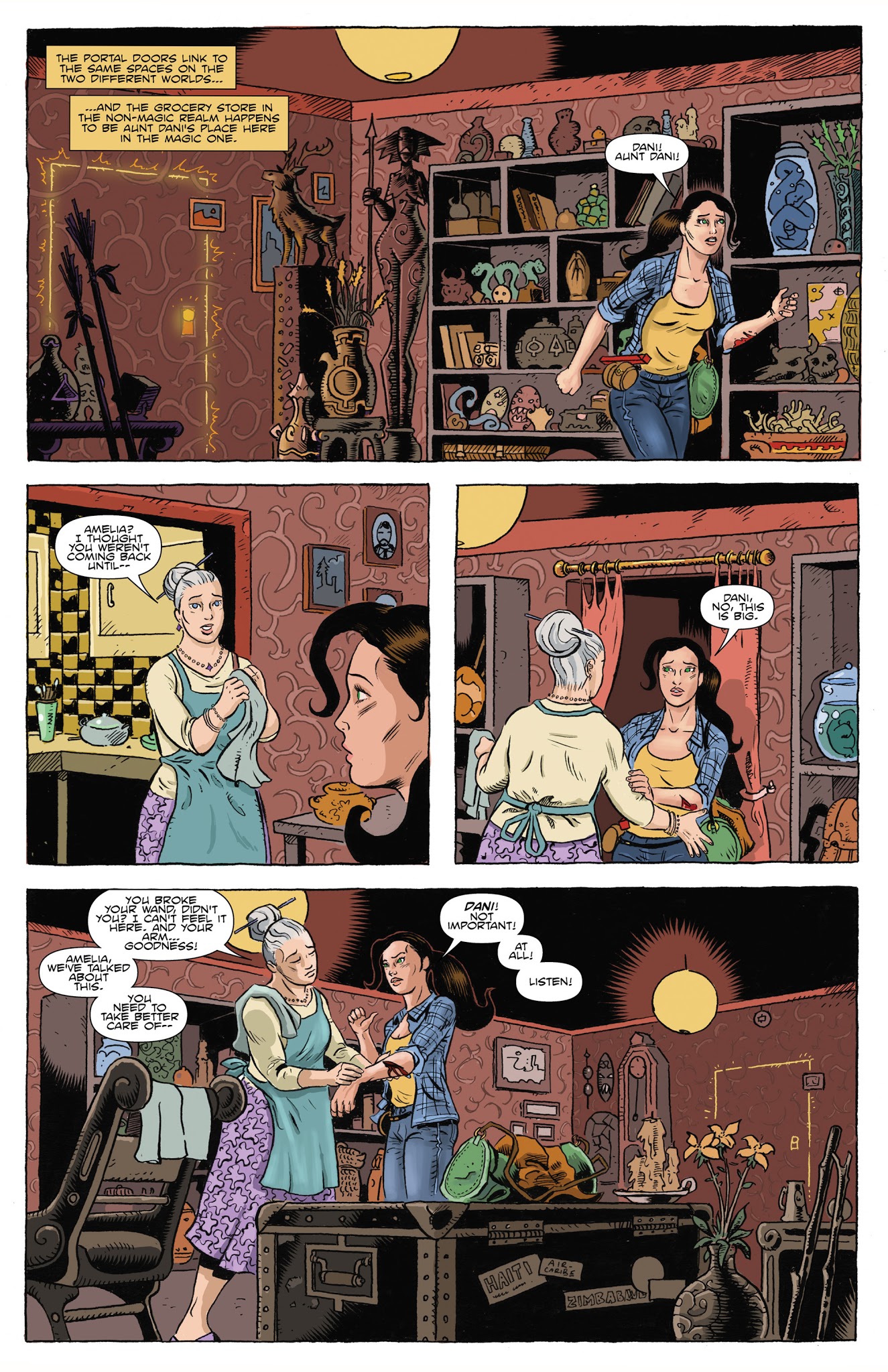 Read online Amelia Cole and the Unknown World comic -  Issue # TPB - 13
