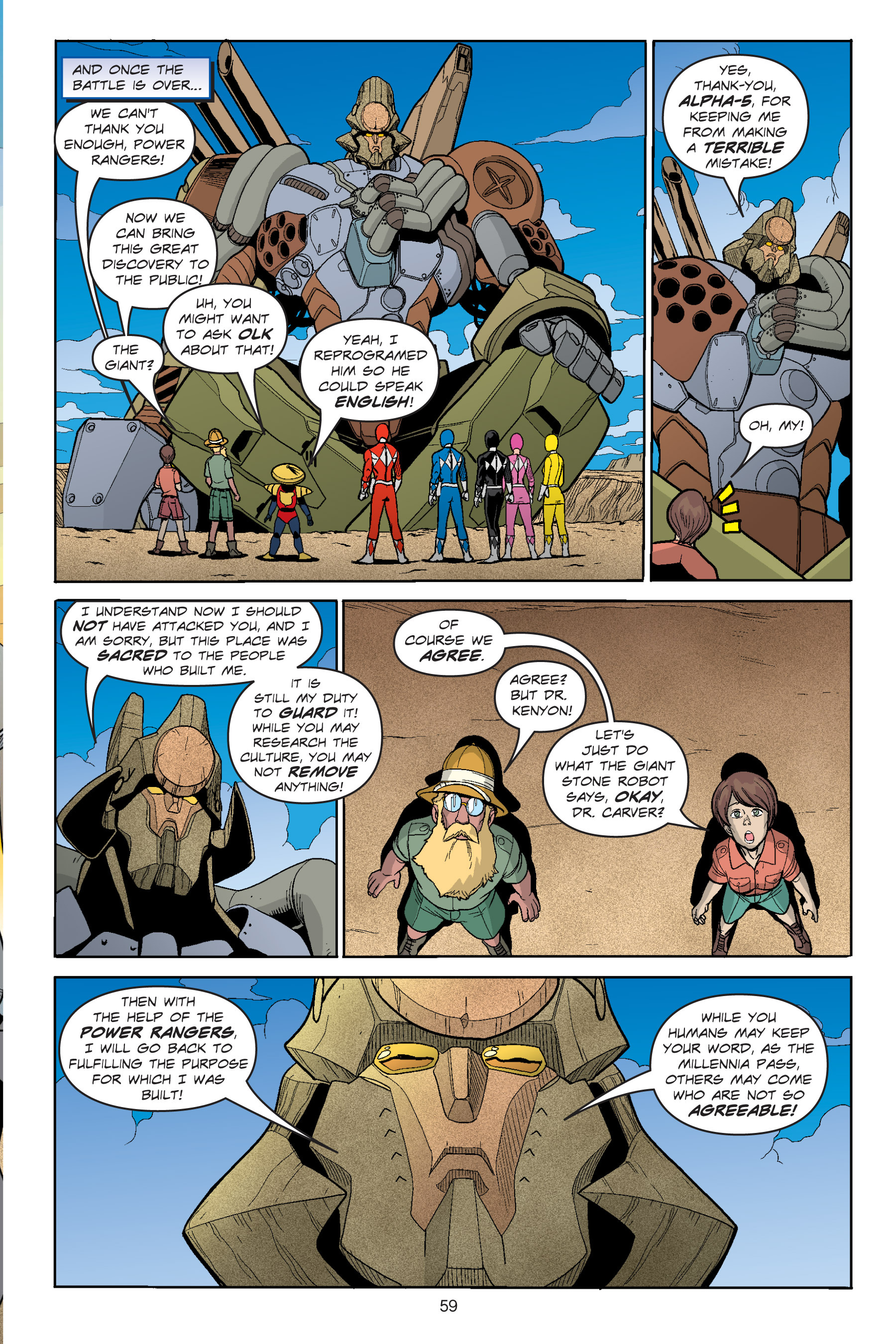 Read online Mighty Morphin Power Rangers: Rita Repulsa's Attitude Adjustment comic -  Issue # Full - 59