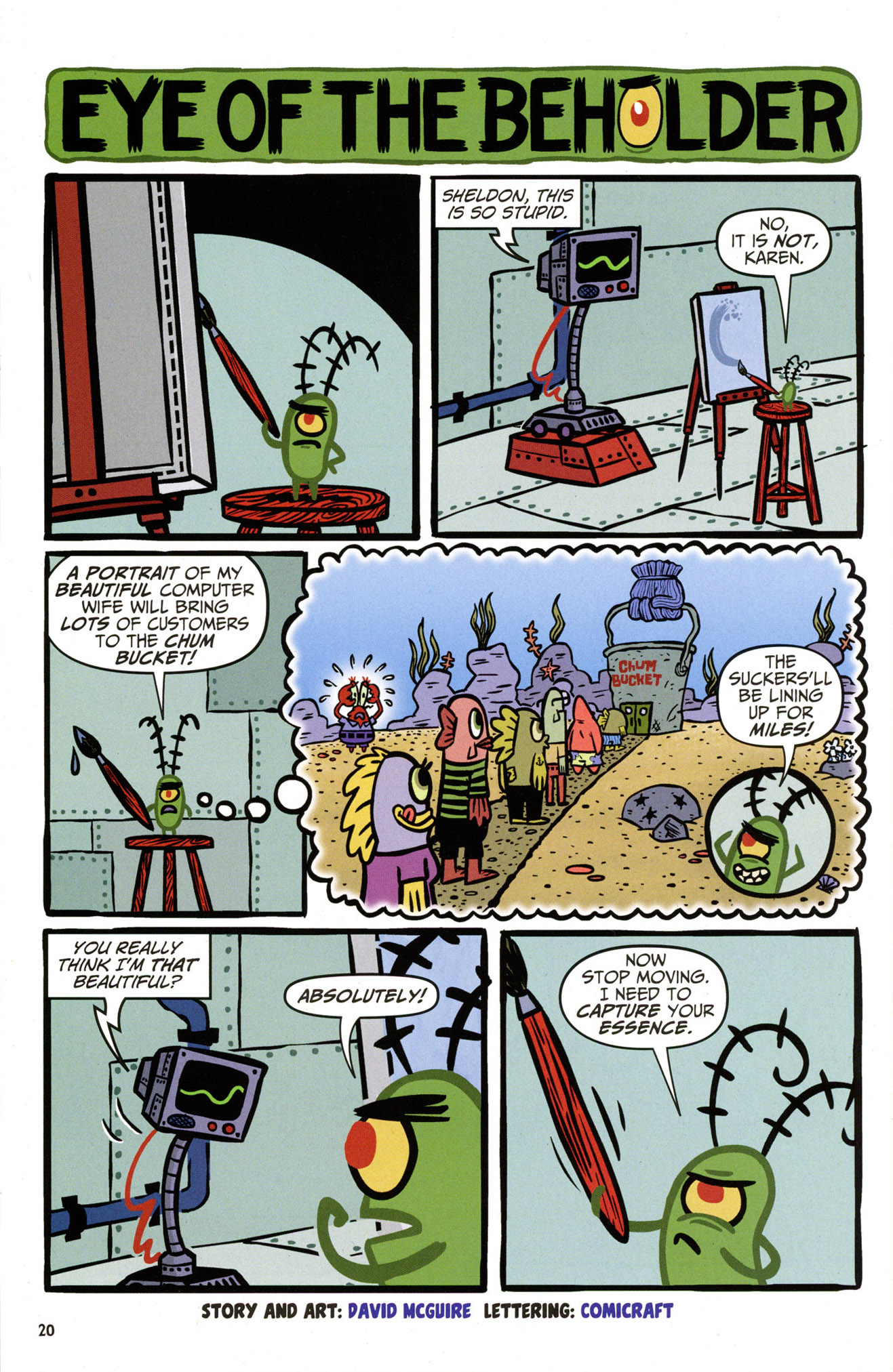 Read online SpongeBob Comics comic -  Issue #21 - 21