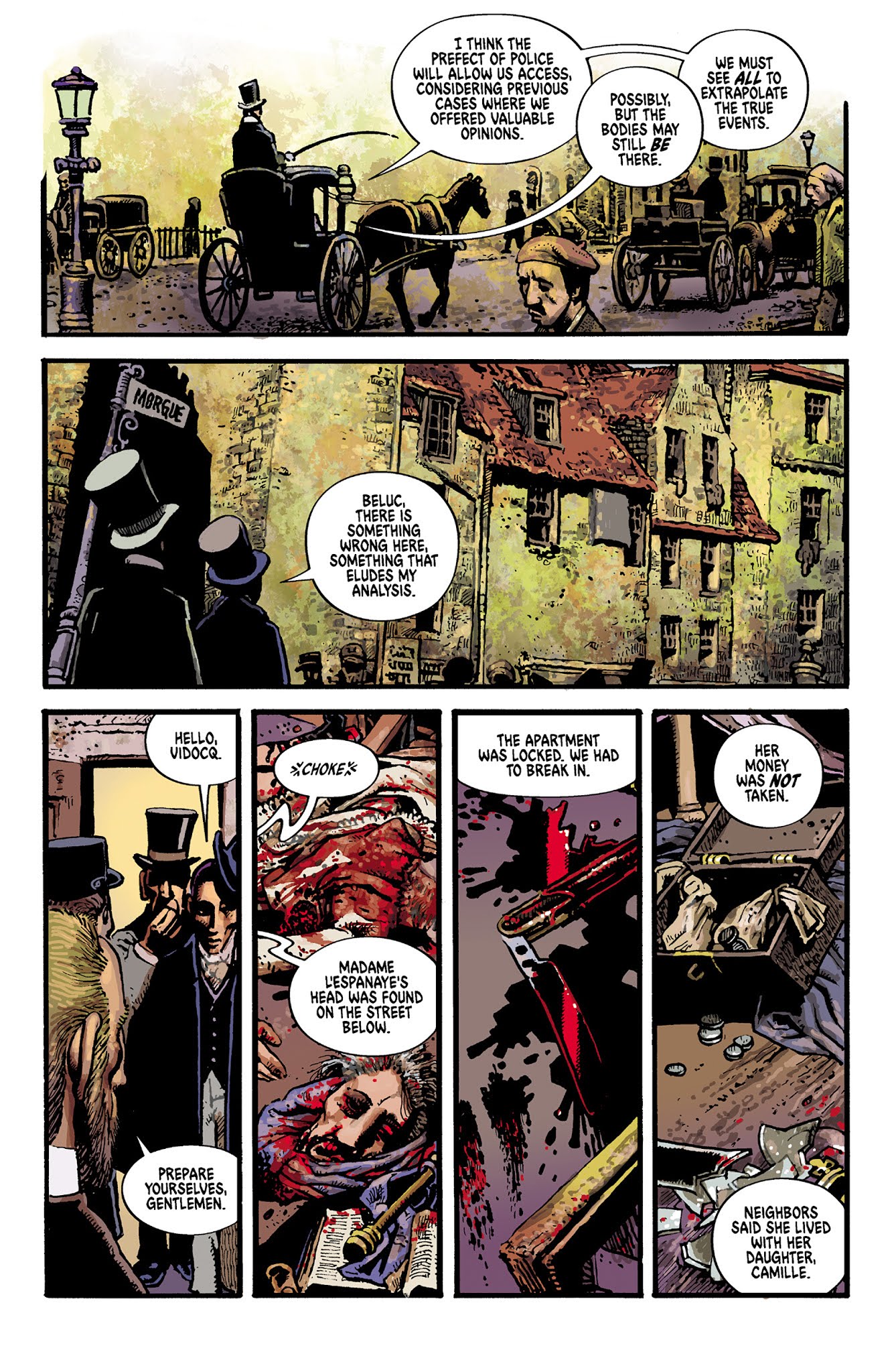 Read online Edgar Allan Poe's Morella and the Murders in the Rue Morgue comic -  Issue # Full - 16