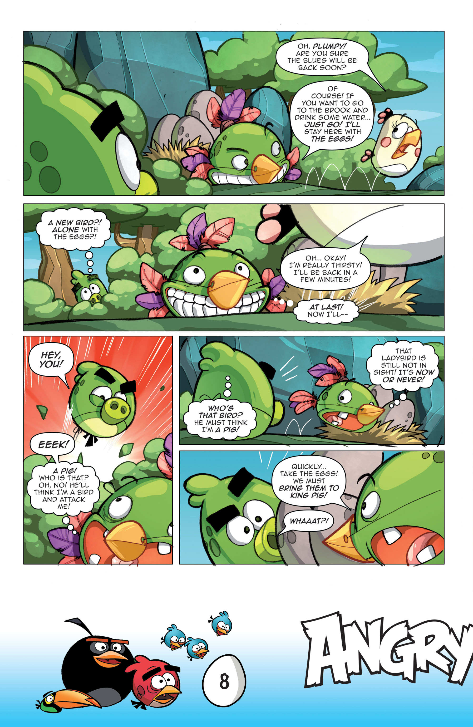 Read online Angry Birds Comics: Game Play comic -  Issue #2 - 10