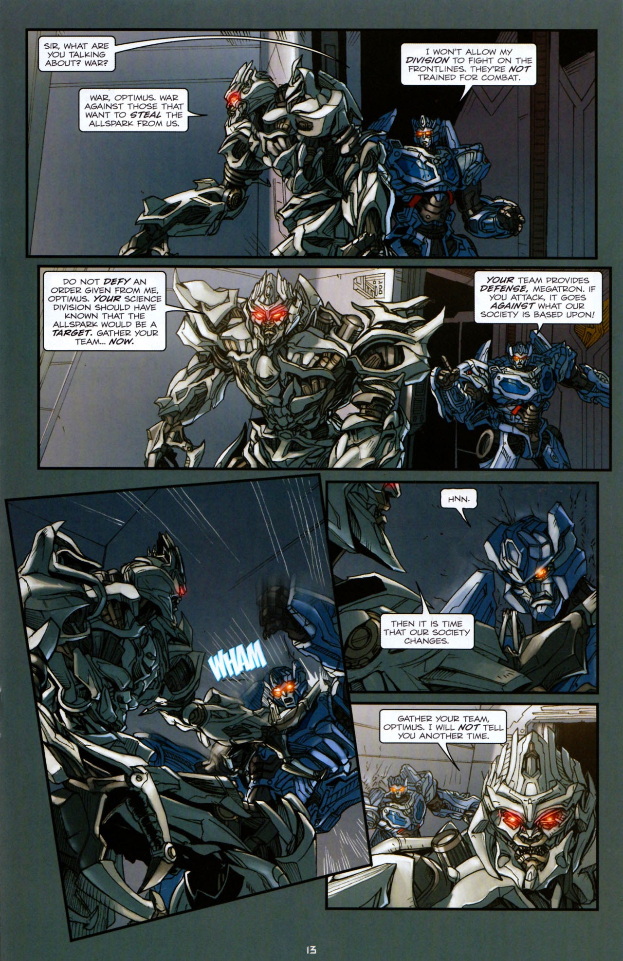 Read online Transformers: Defiance comic -  Issue #2 - 14
