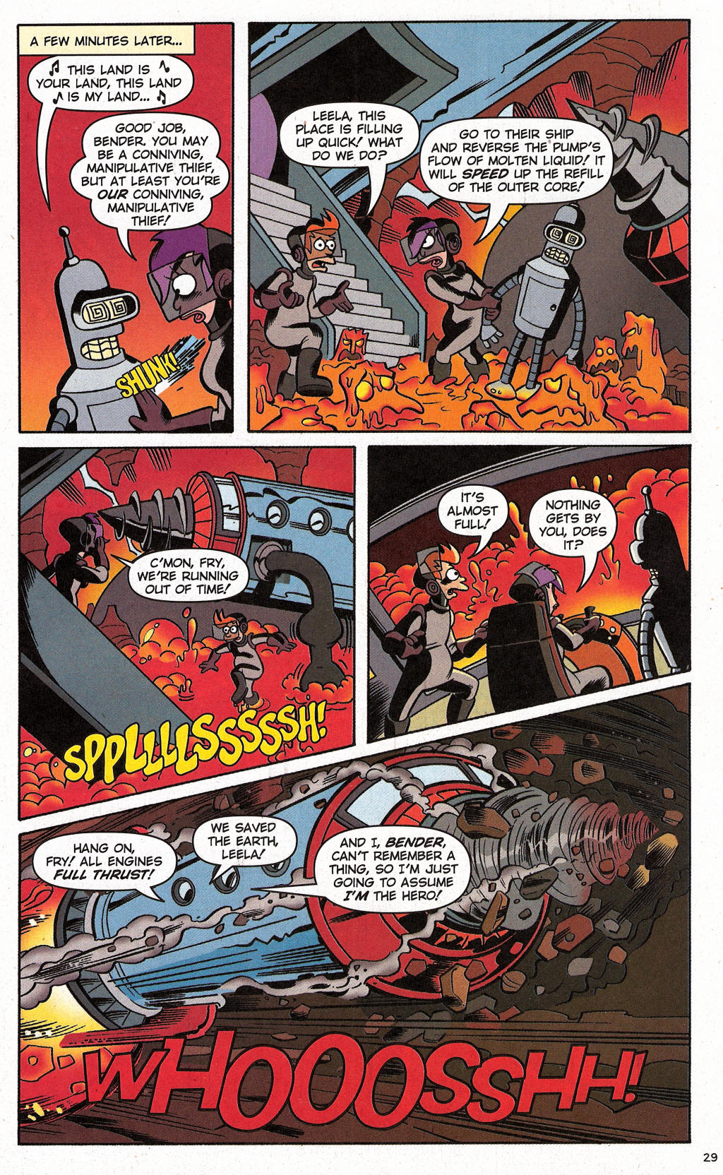 Read online Futurama Comics comic -  Issue #27 - 24