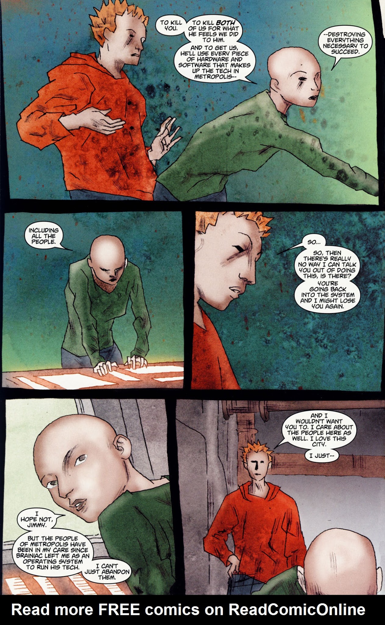 Read online Superman: Metropolis comic -  Issue #10 - 21