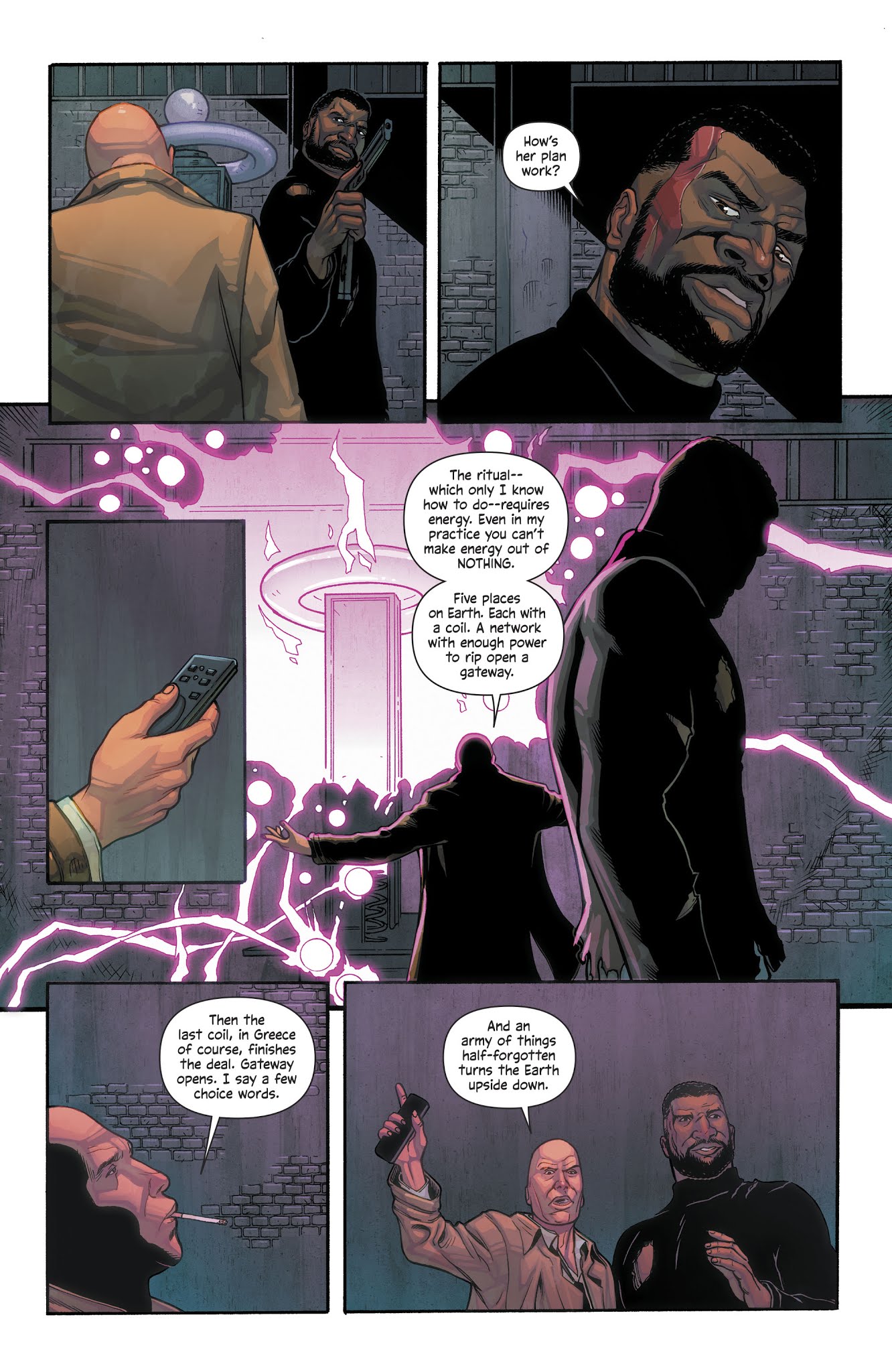 Read online The Wild Storm: Michael Cray comic -  Issue #9 - 11