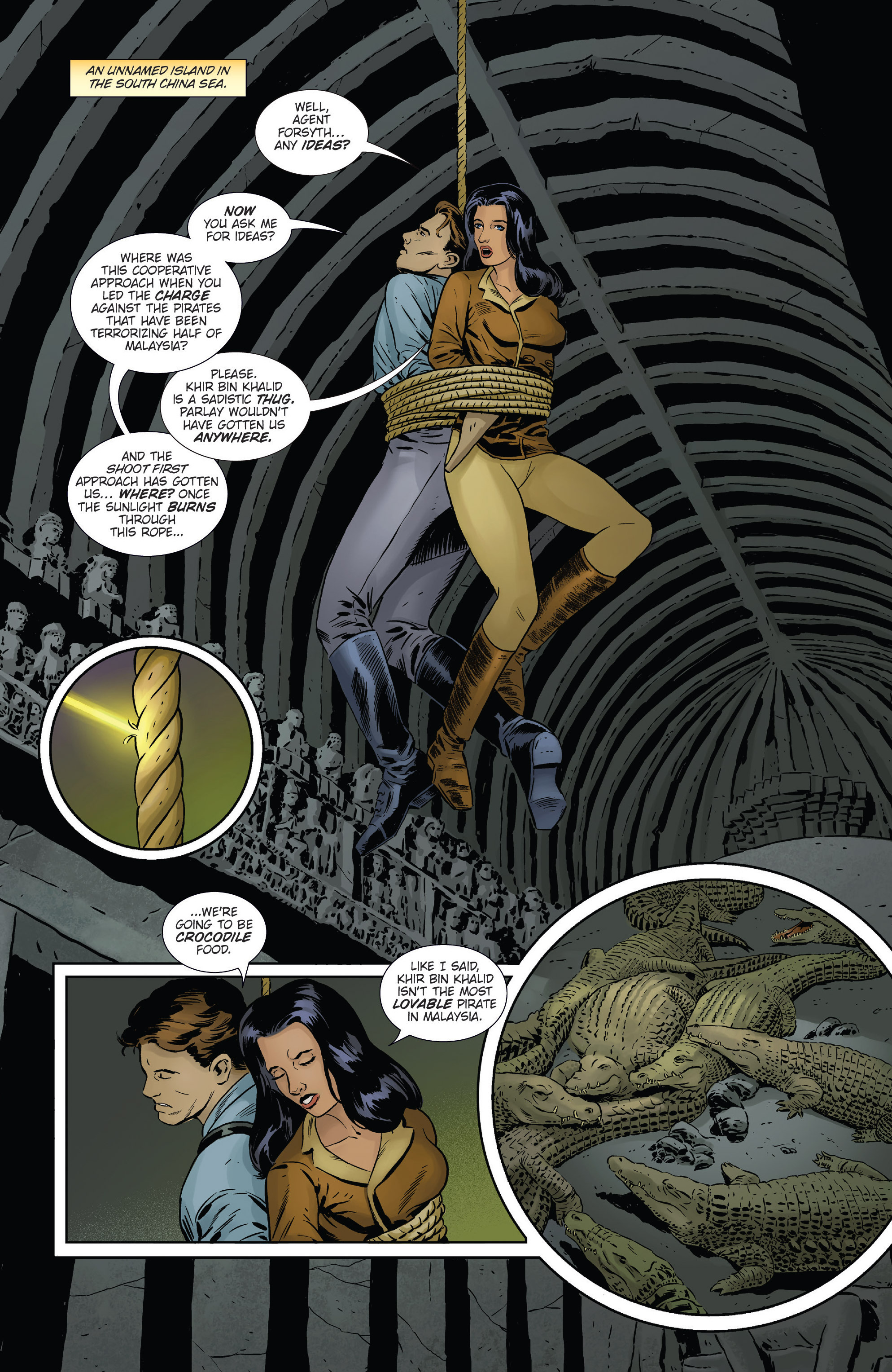 Read online Athena Voltaire and the Volcano Goddess comic -  Issue #1 - 5