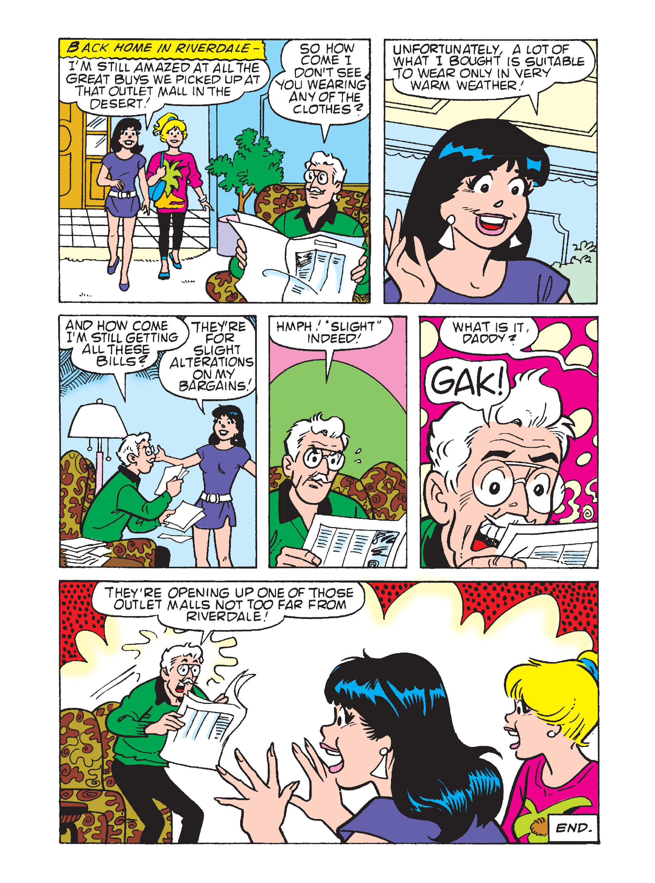Read online Betty and Veronica Double Digest comic -  Issue #225 - 257