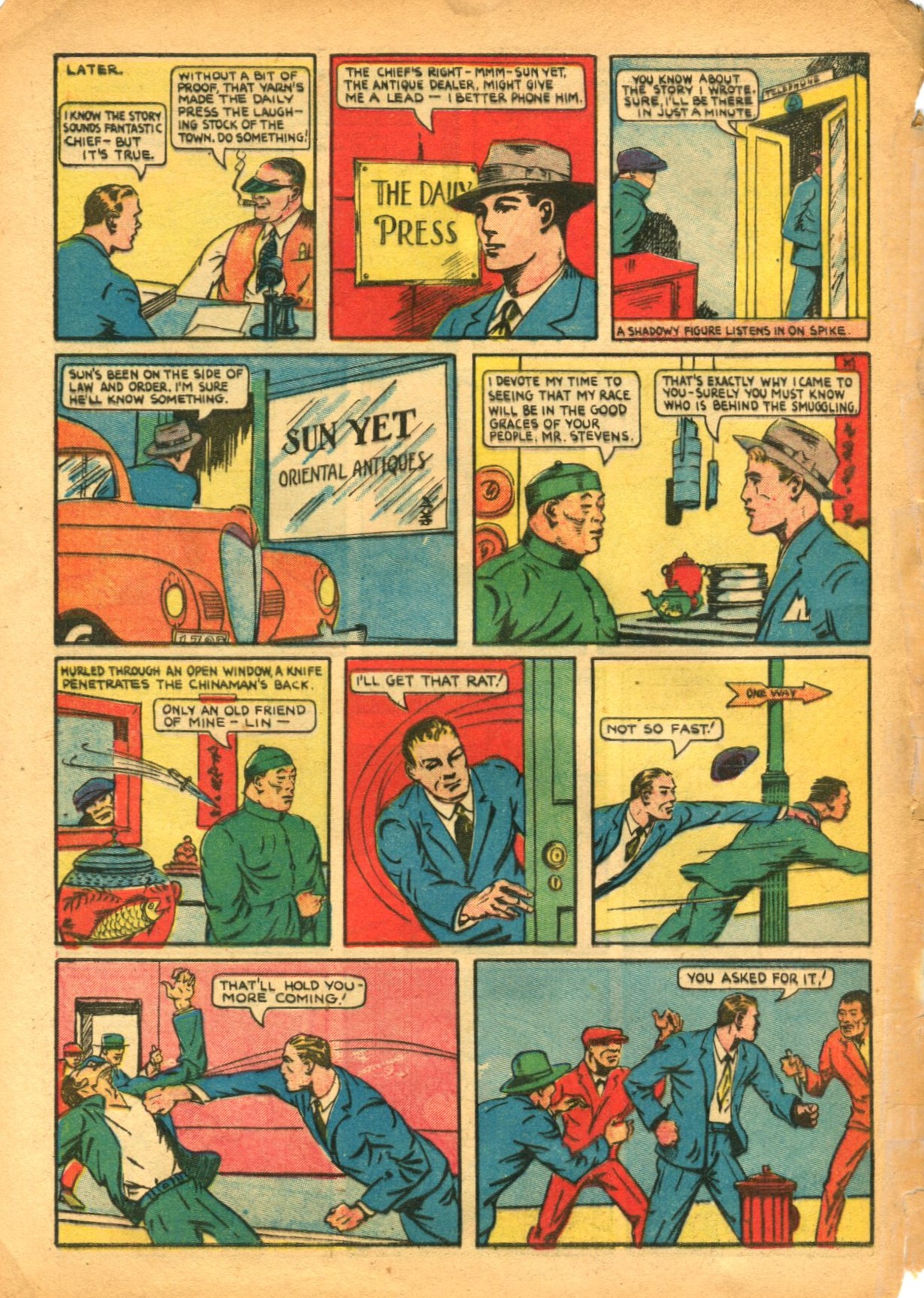Read online Shadow Comics comic -  Issue #12 - 62