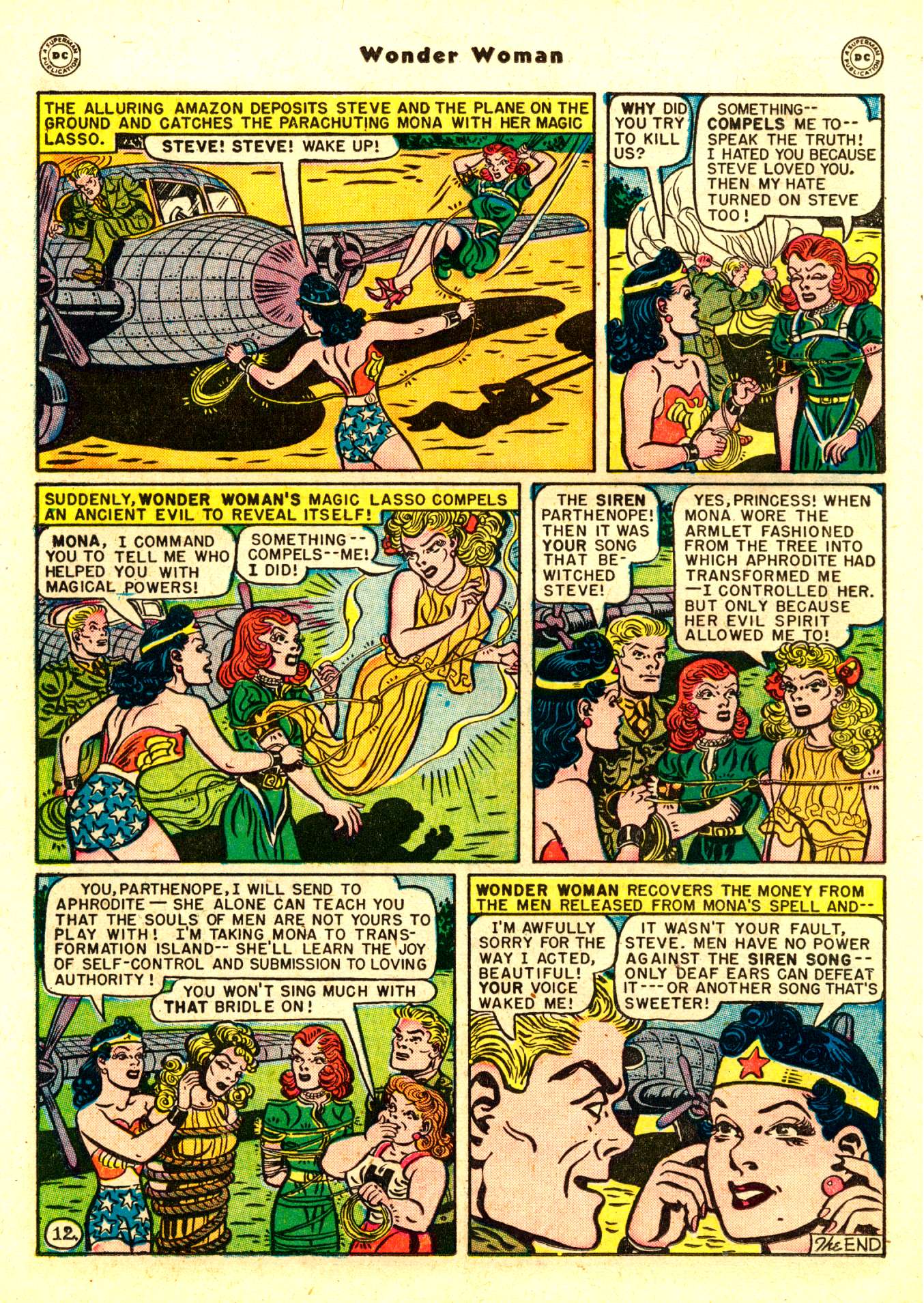 Read online Wonder Woman (1942) comic -  Issue #30 - 32