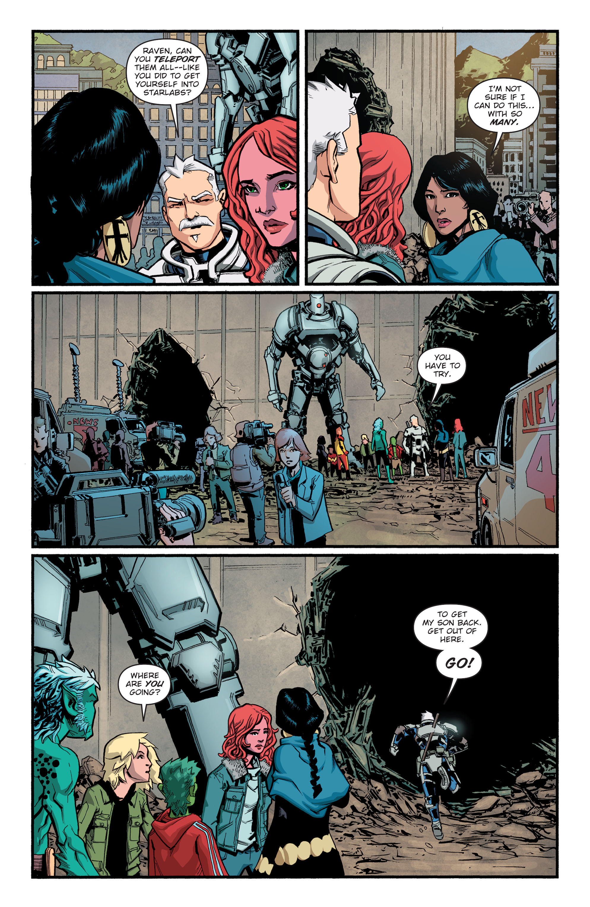Read online Teen Titans: Earth One comic -  Issue #2 - 122