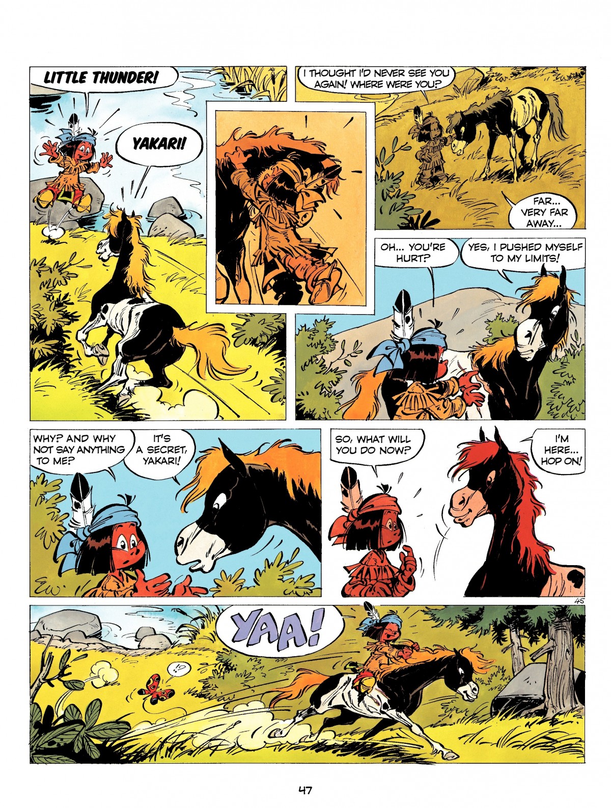 Read online Yakari comic -  Issue #12 - 47