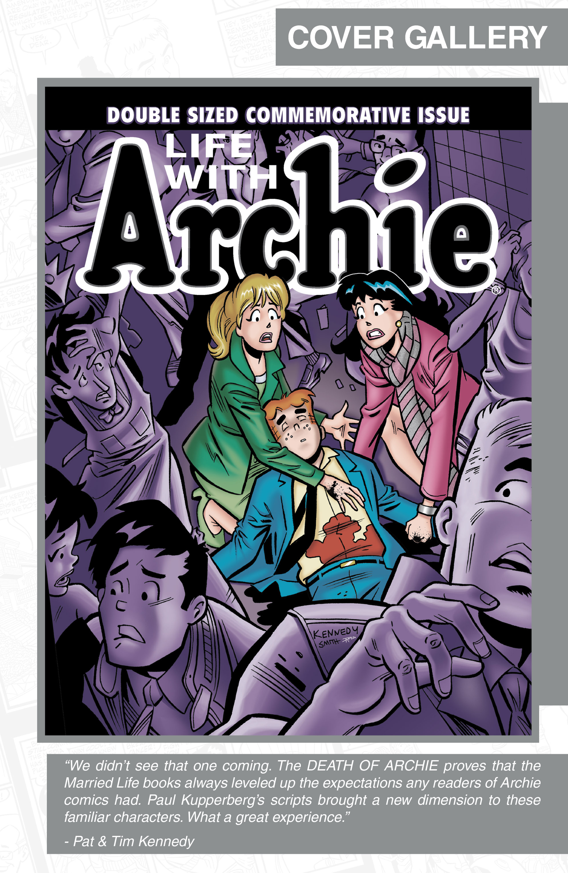Read online The Death of Archie: A Life Celebrated comic -  Issue # TPB - 120