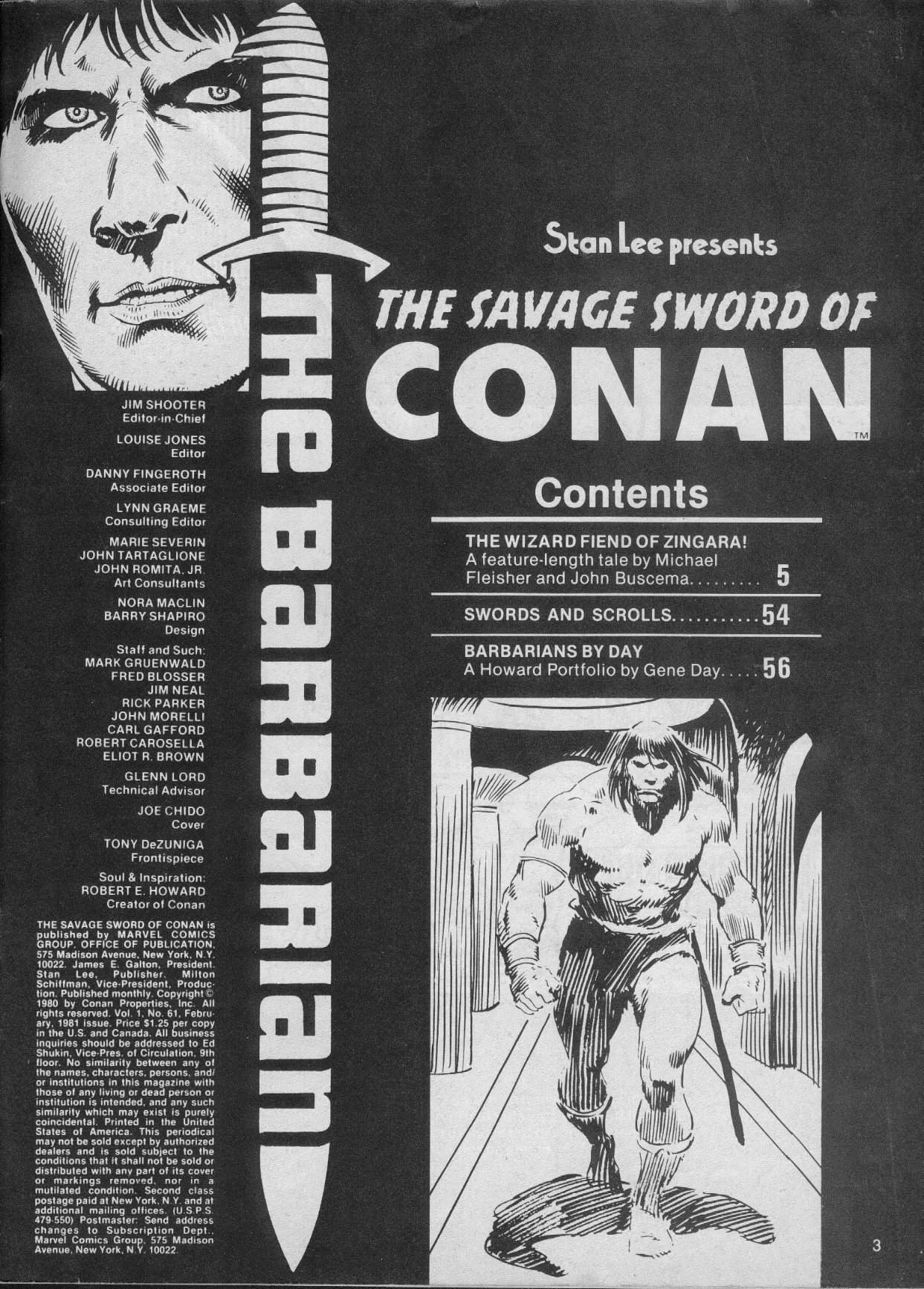 Read online The Savage Sword Of Conan comic -  Issue #61 - 3
