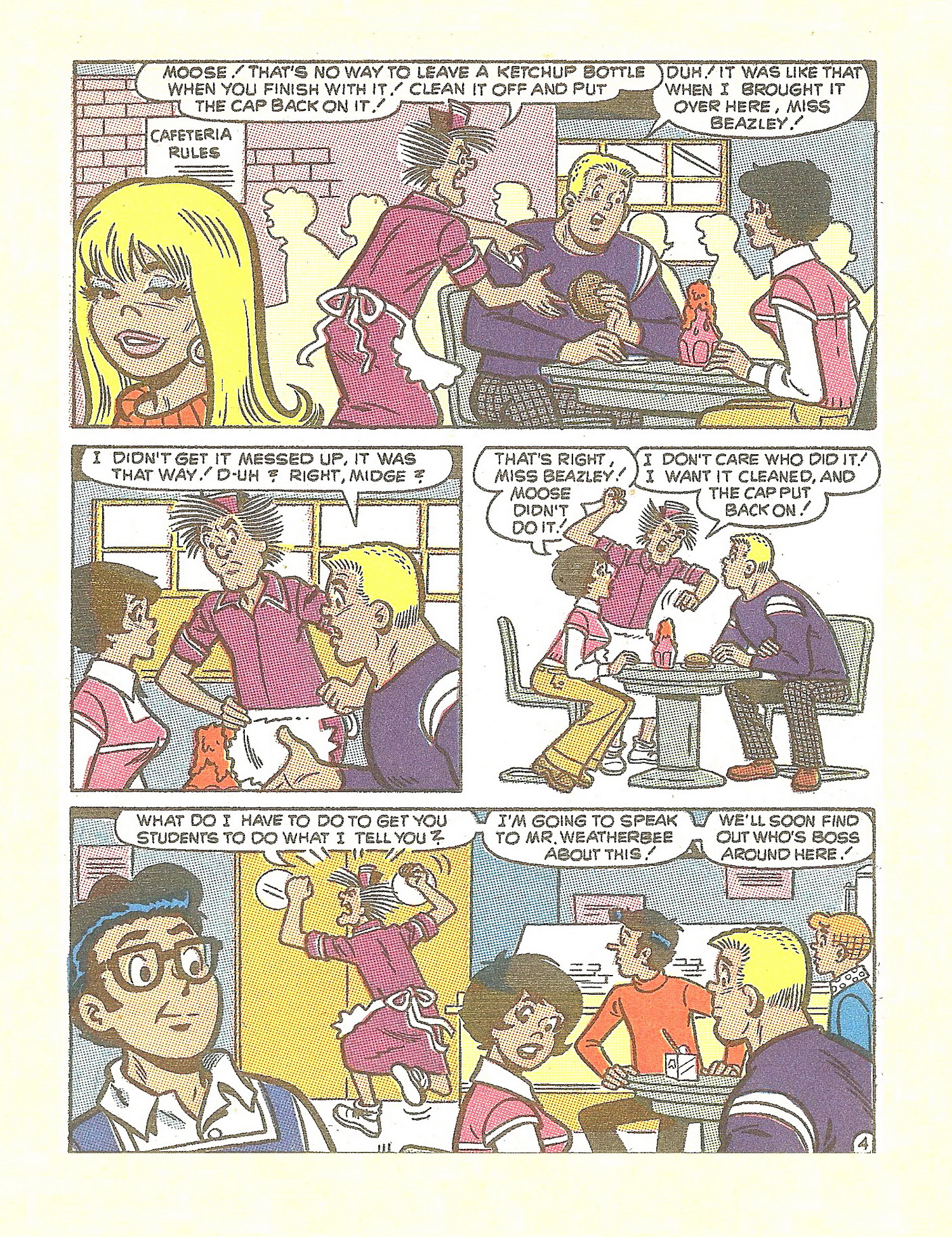 Read online Jughead Jones Comics Digest comic -  Issue #61 - 63