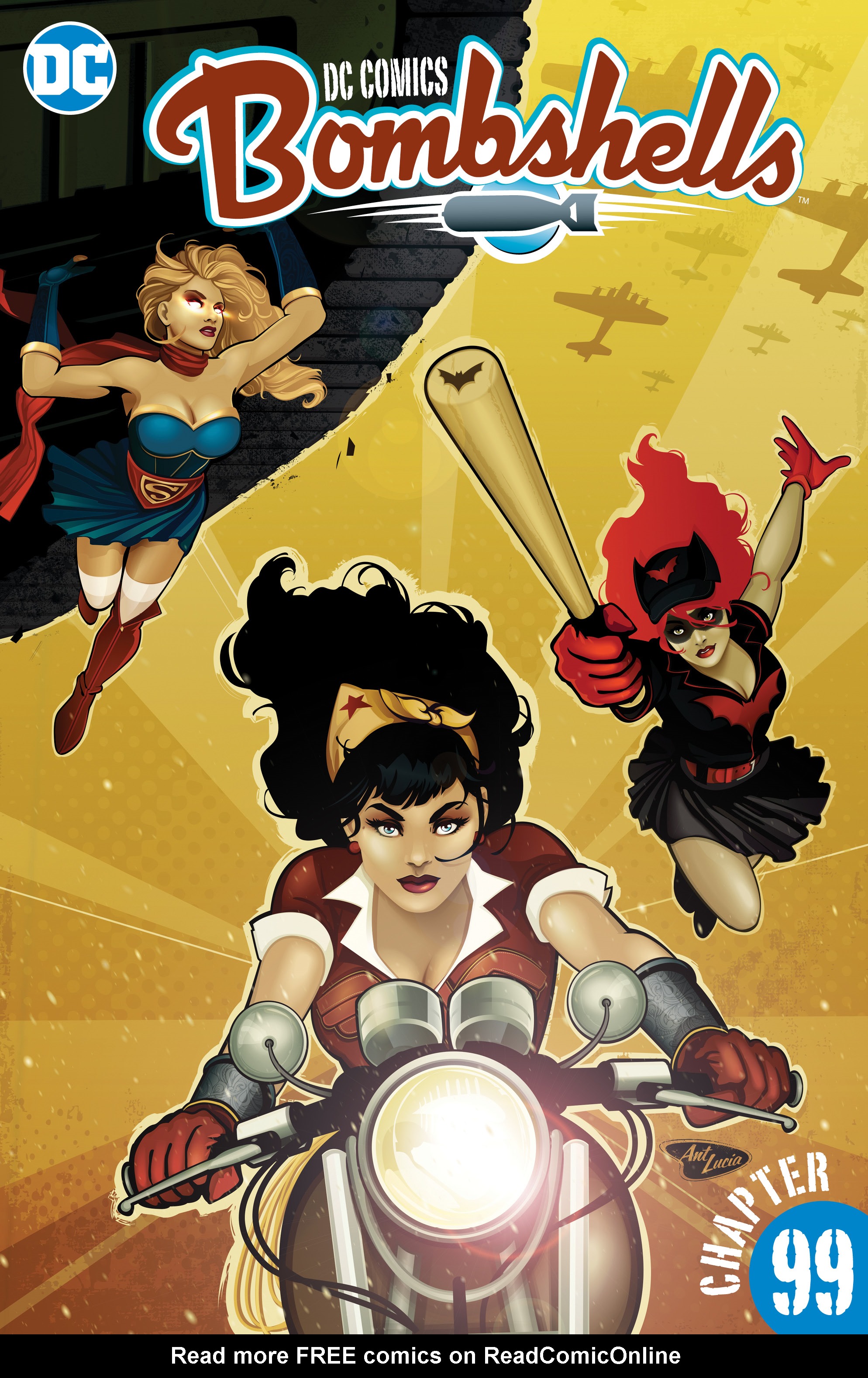 Read online DC Comics: Bombshells comic -  Issue #99 - 2