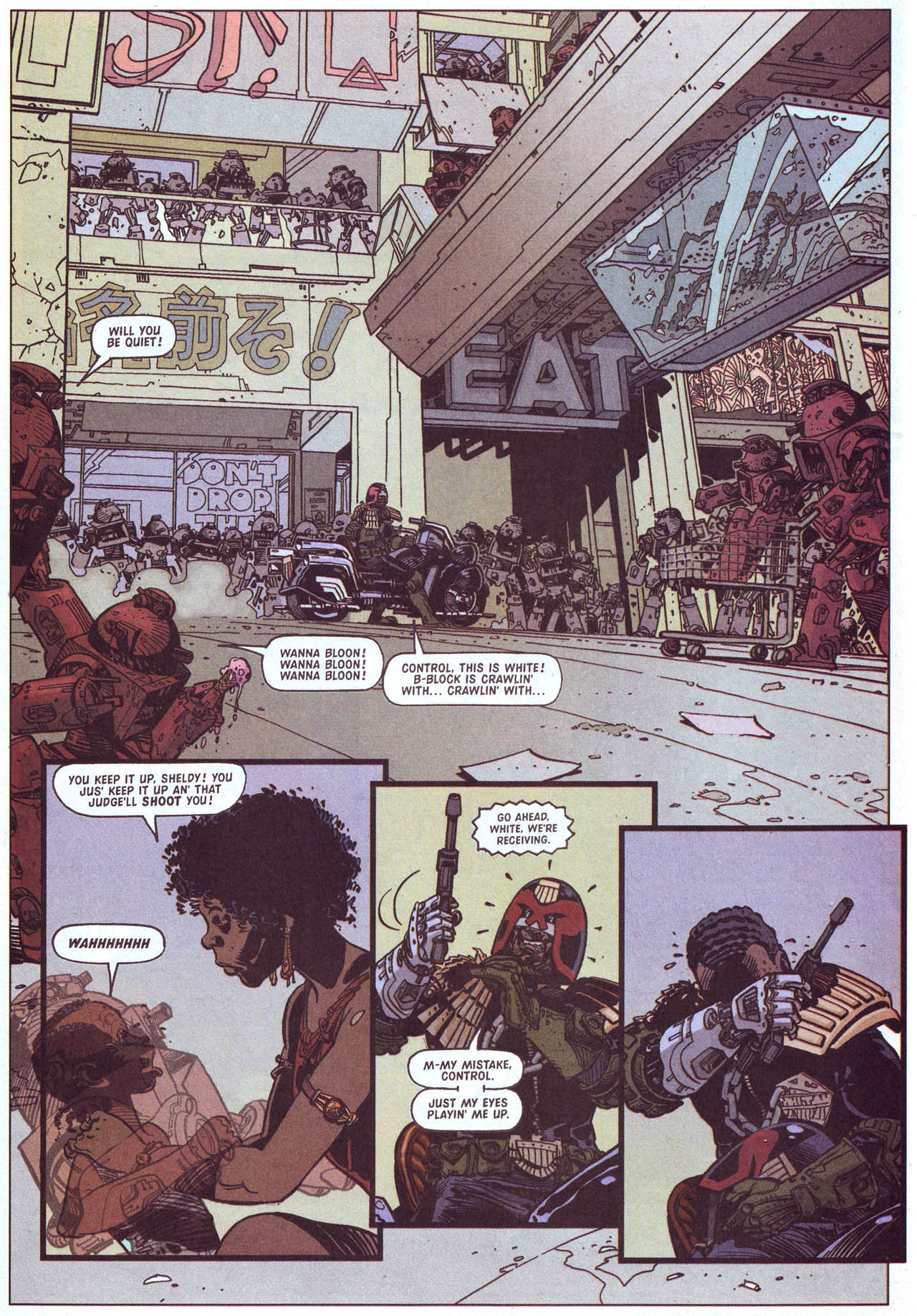 Read online Judge Dredd Megazine (vol. 3) comic -  Issue #61 - 4