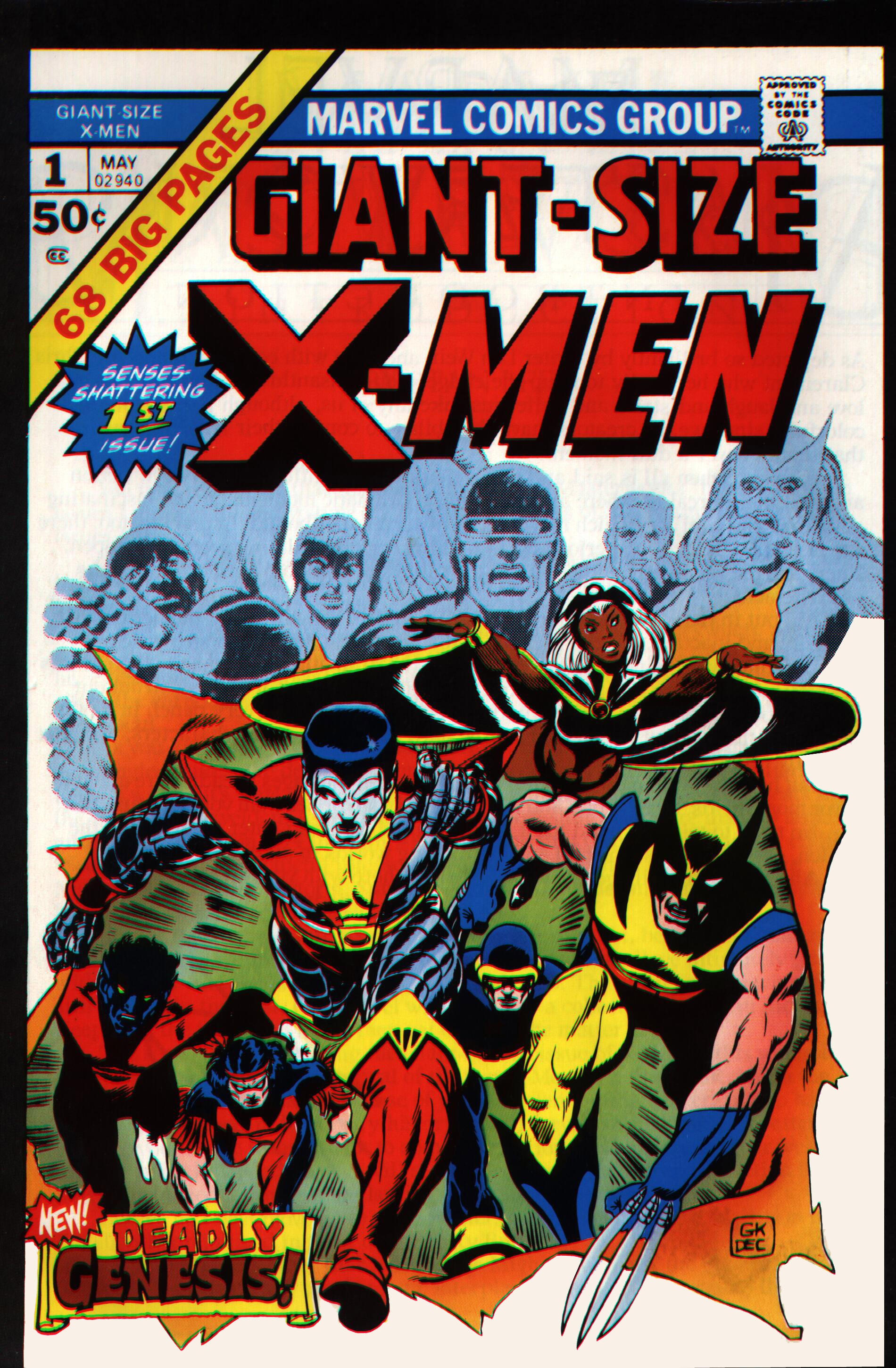 Read online Giant-Size X-Men comic -  Issue #1 - 1