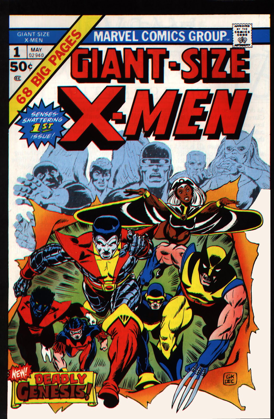 Giant-Size X-Men (1975) issue 1 - Page 1