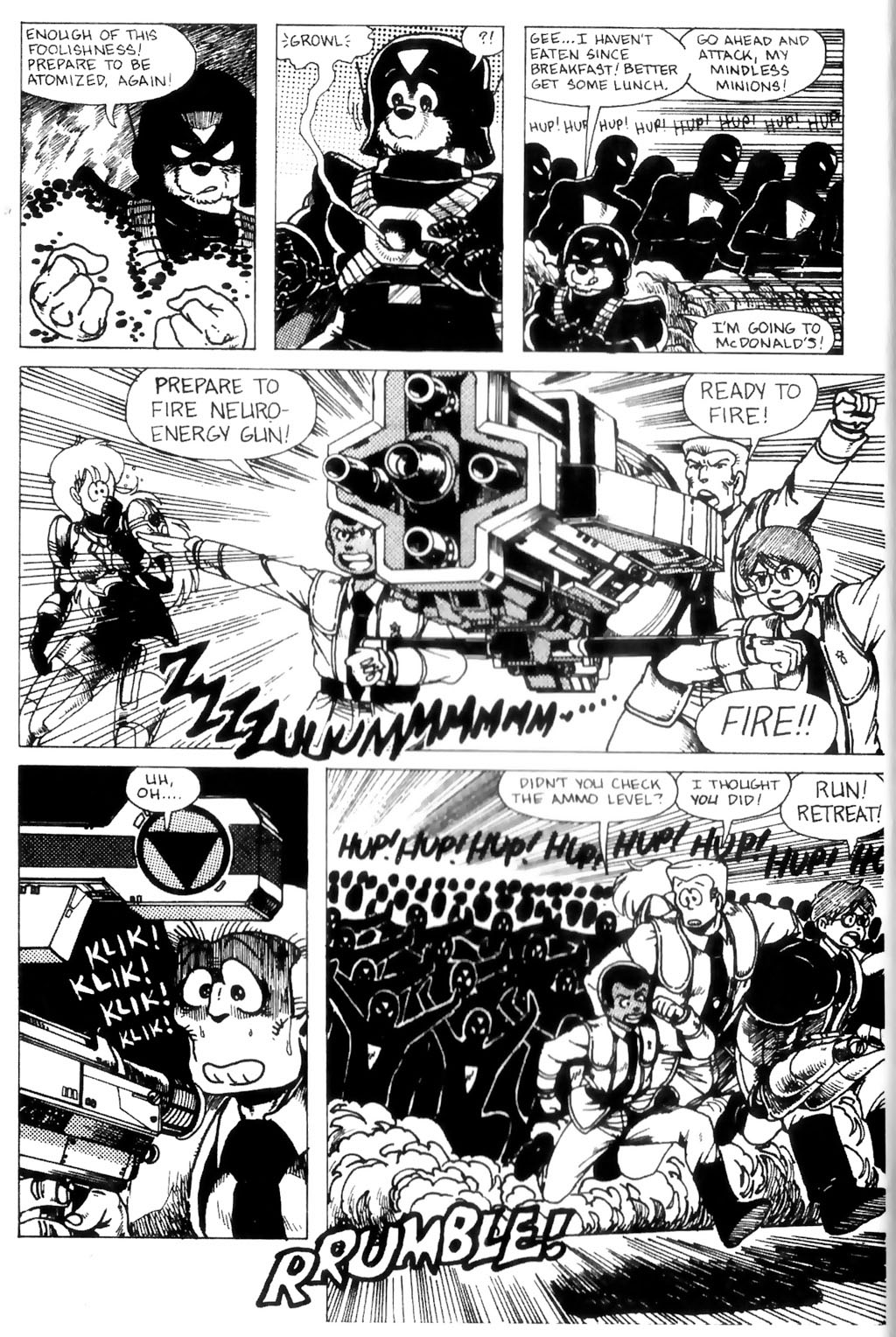 Read online Ninja High School (1986) comic -  Issue #7 - 18
