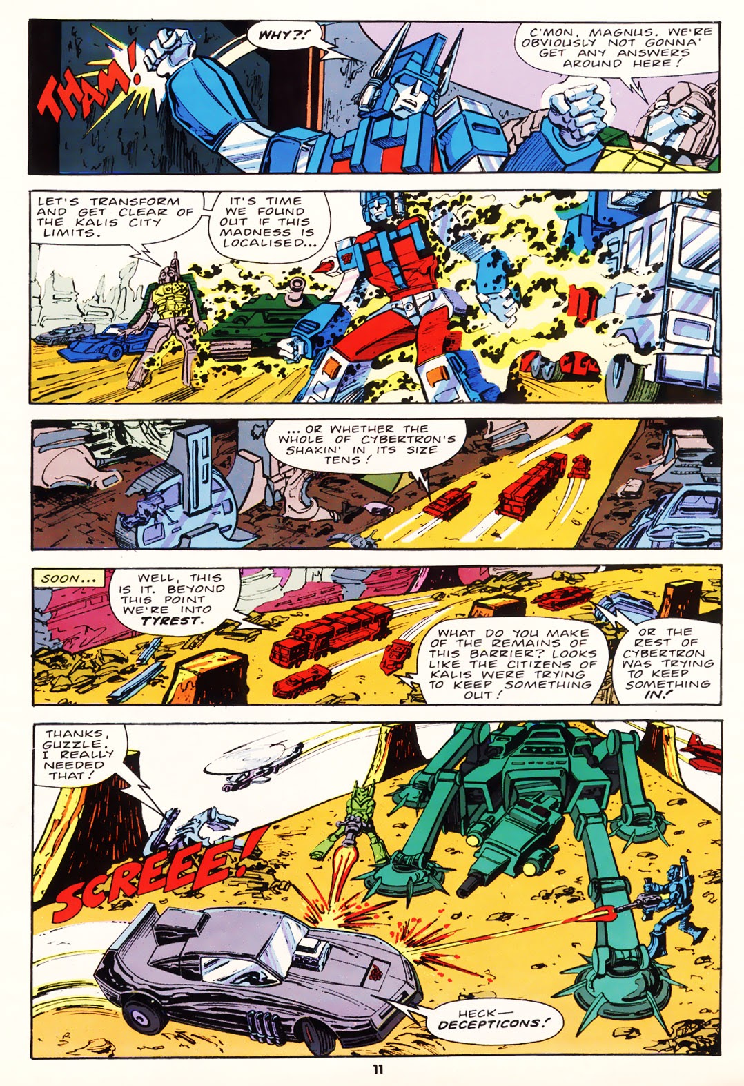 Read online The Transformers (UK) comic -  Issue #164 - 10