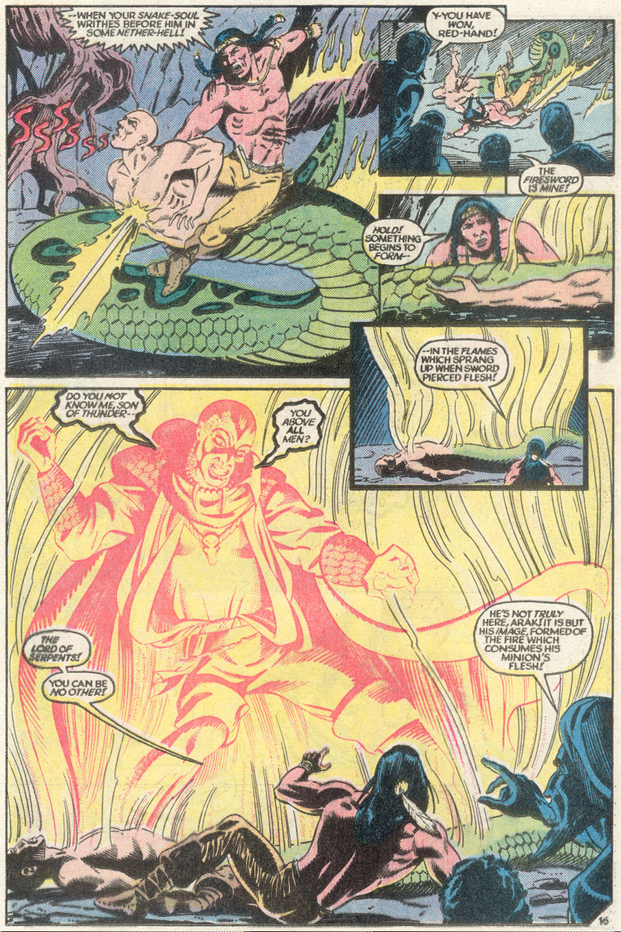 Read online Arak Son of Thunder comic -  Issue #36 - 16