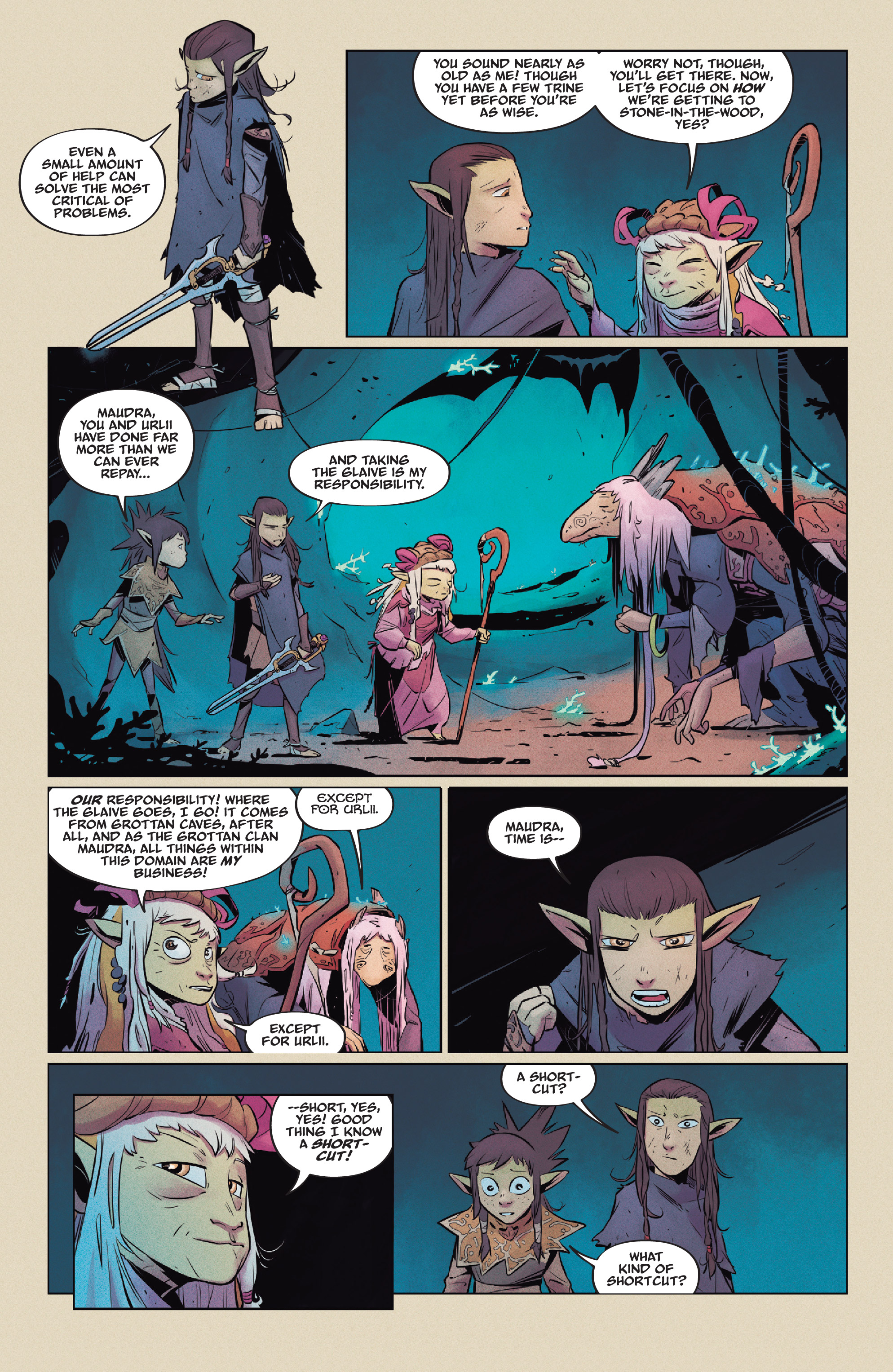 Read online Jim Henson's The Dark Crystal: Age of Resistance comic -  Issue #4 - 4