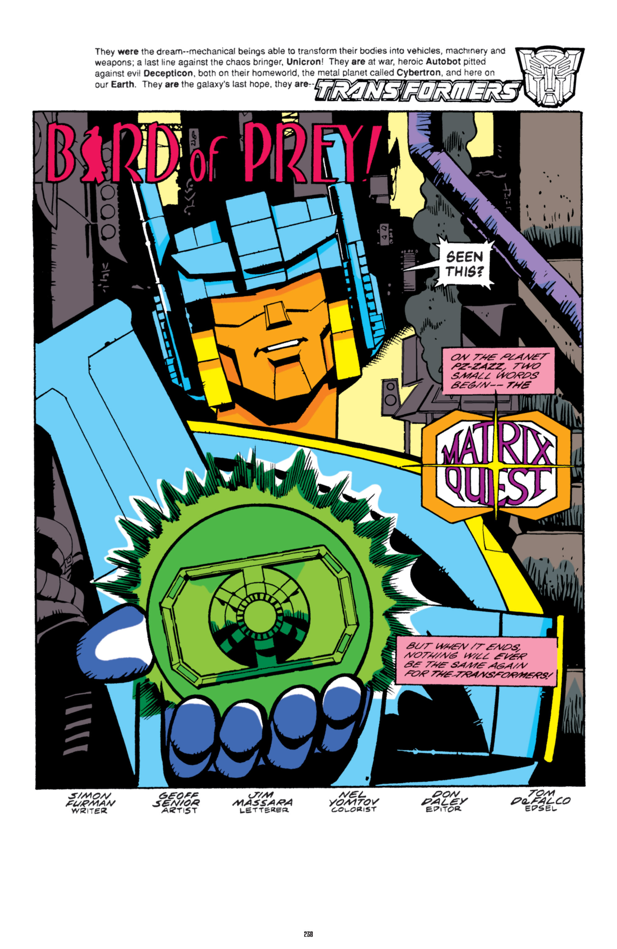 Read online The Transformers Classics comic -  Issue # TPB 5 - 239