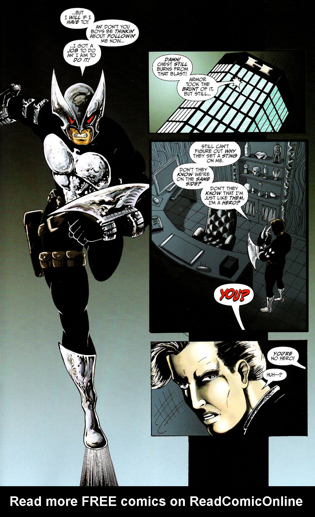 Read online ShadowHawk (2005) comic -  Issue #10 - 23