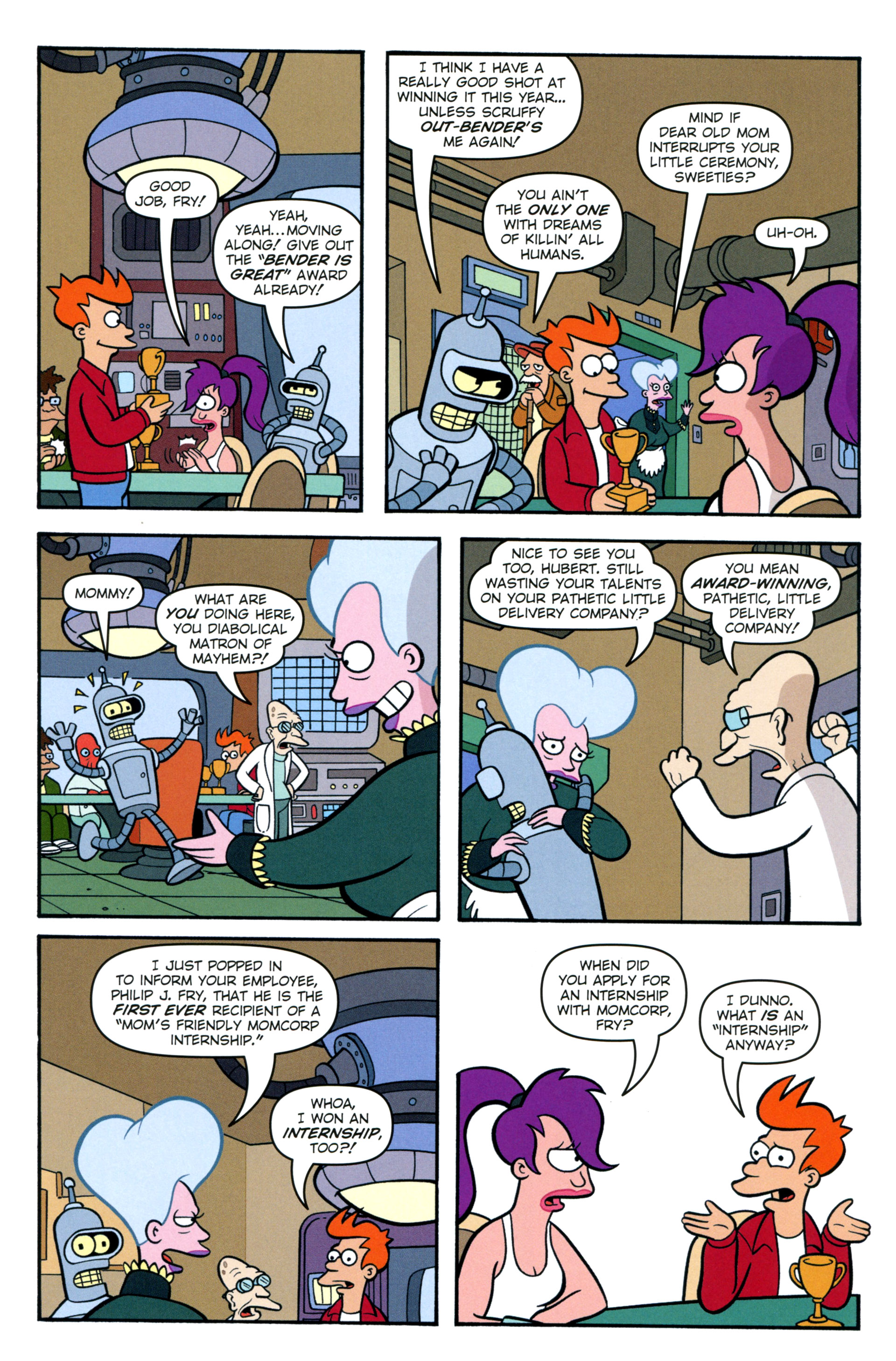 Read online Futurama Comics comic -  Issue #69 - 7