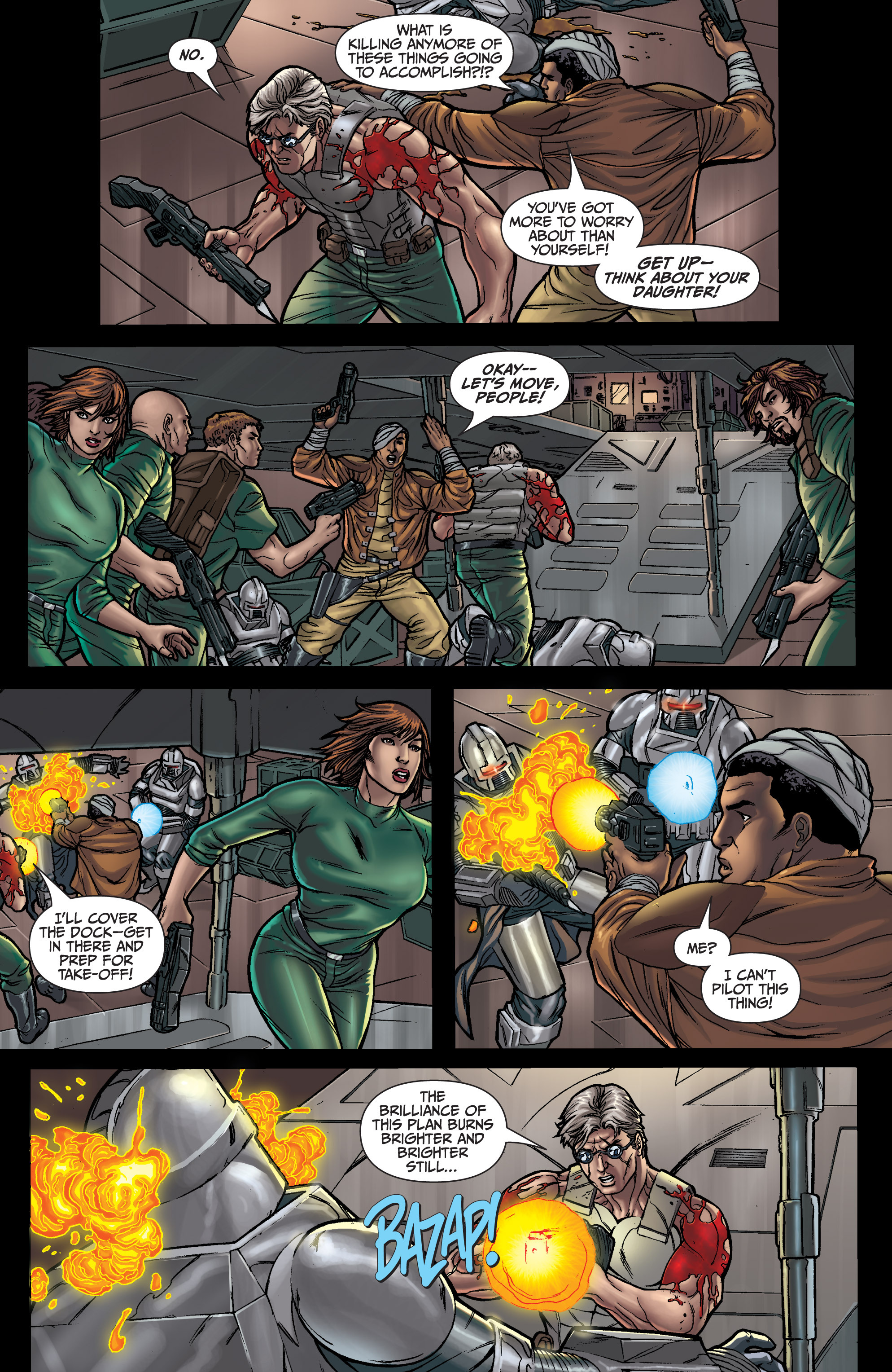 Read online Classic Battlestar Galactica (2006) comic -  Issue #4 - 10