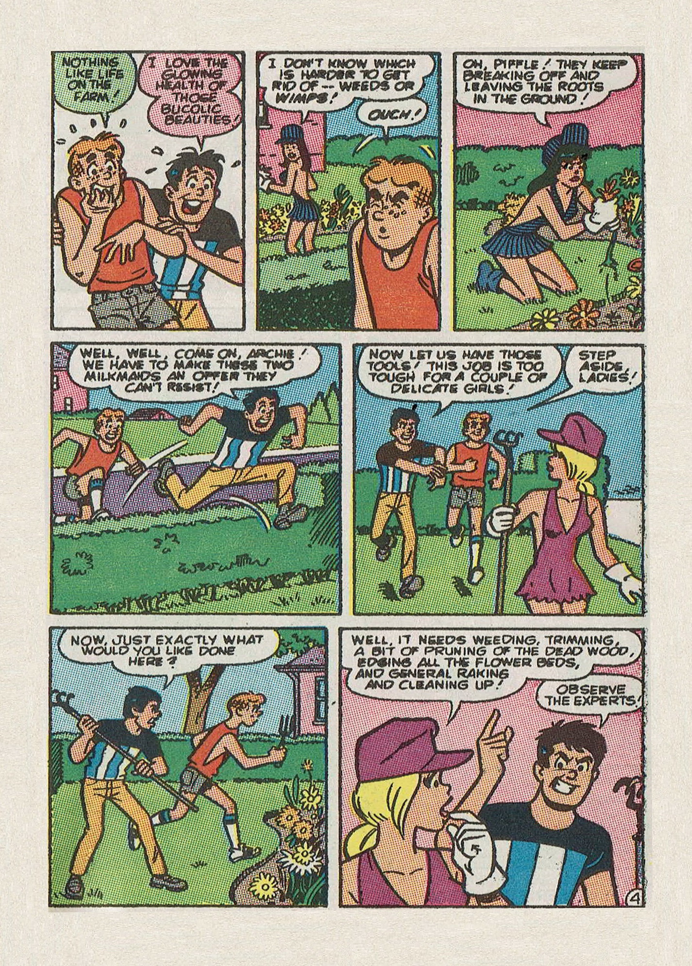 Read online Archie Annual Digest Magazine comic -  Issue #59 - 119