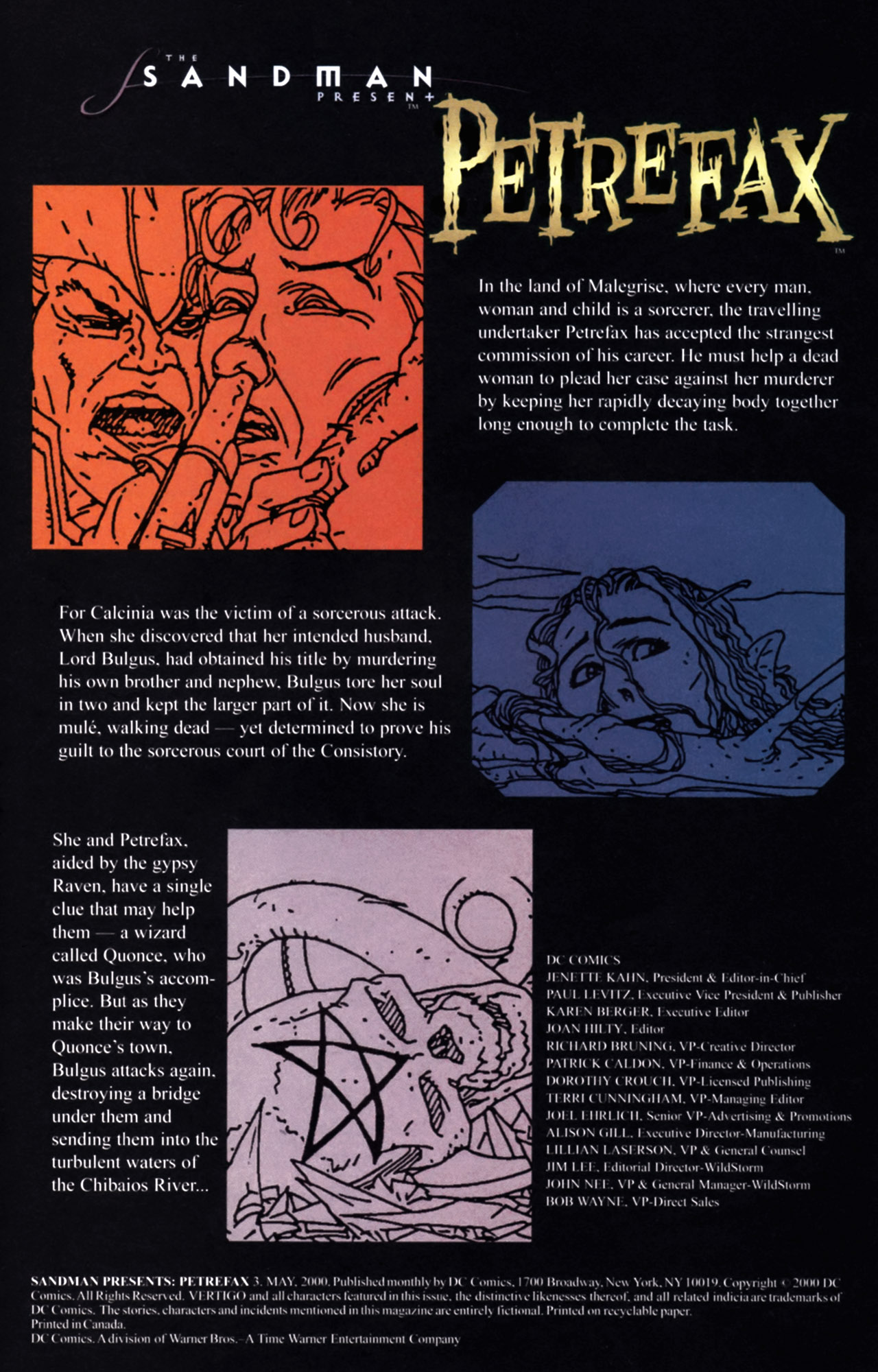 Read online Sandman Presents: Petrefax comic -  Issue #3 - 3