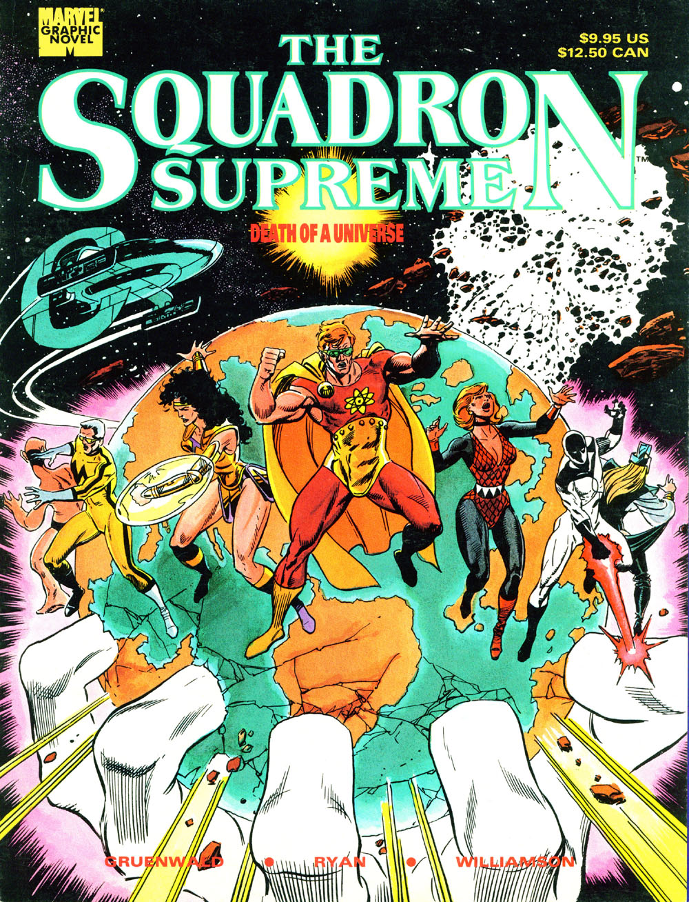 Read online Marvel Graphic Novel comic -  Issue #55 - Squadron Supreme - Death of a Universe - 1
