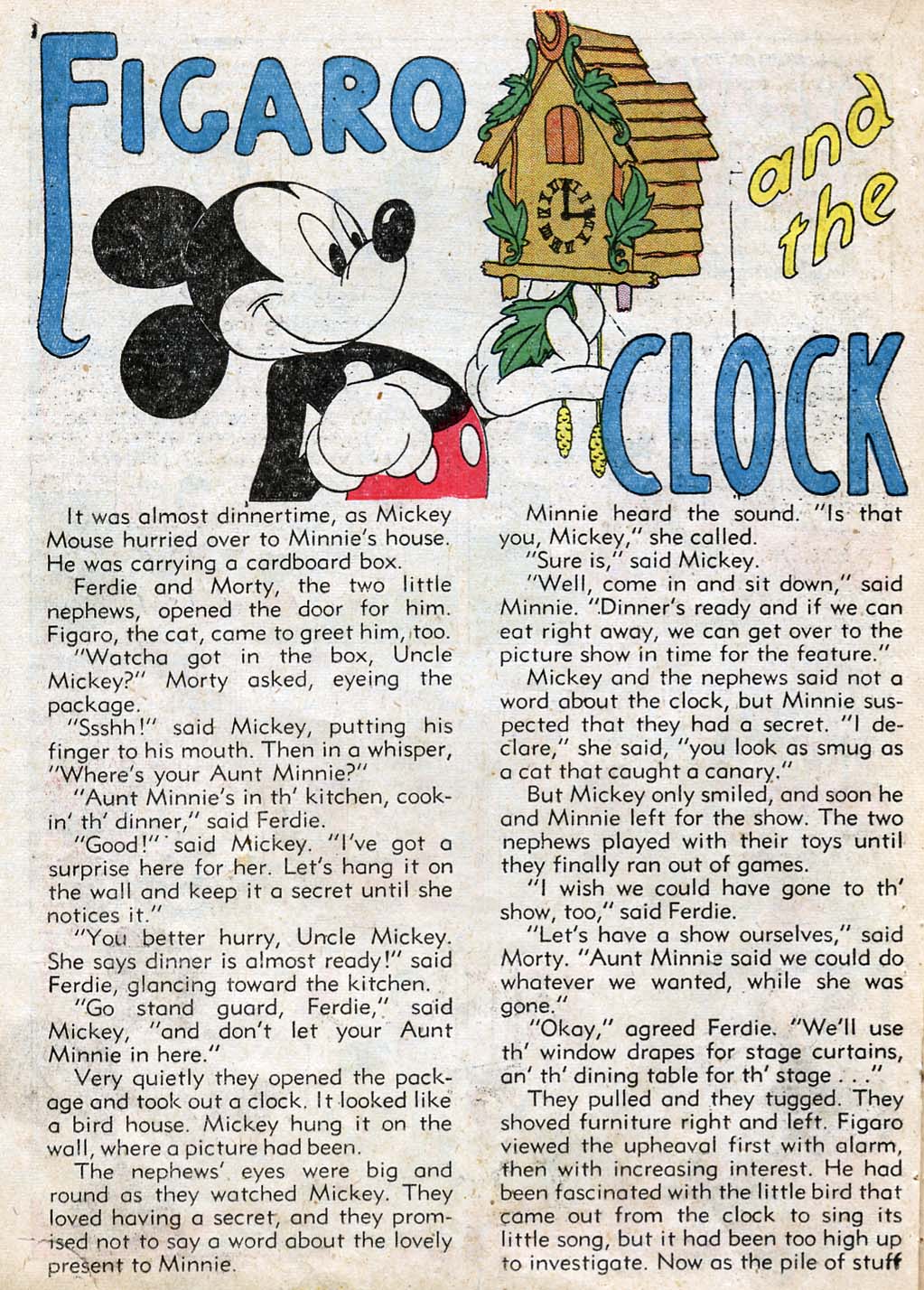 Read online Walt Disney's Comics and Stories comic -  Issue #54 - 32