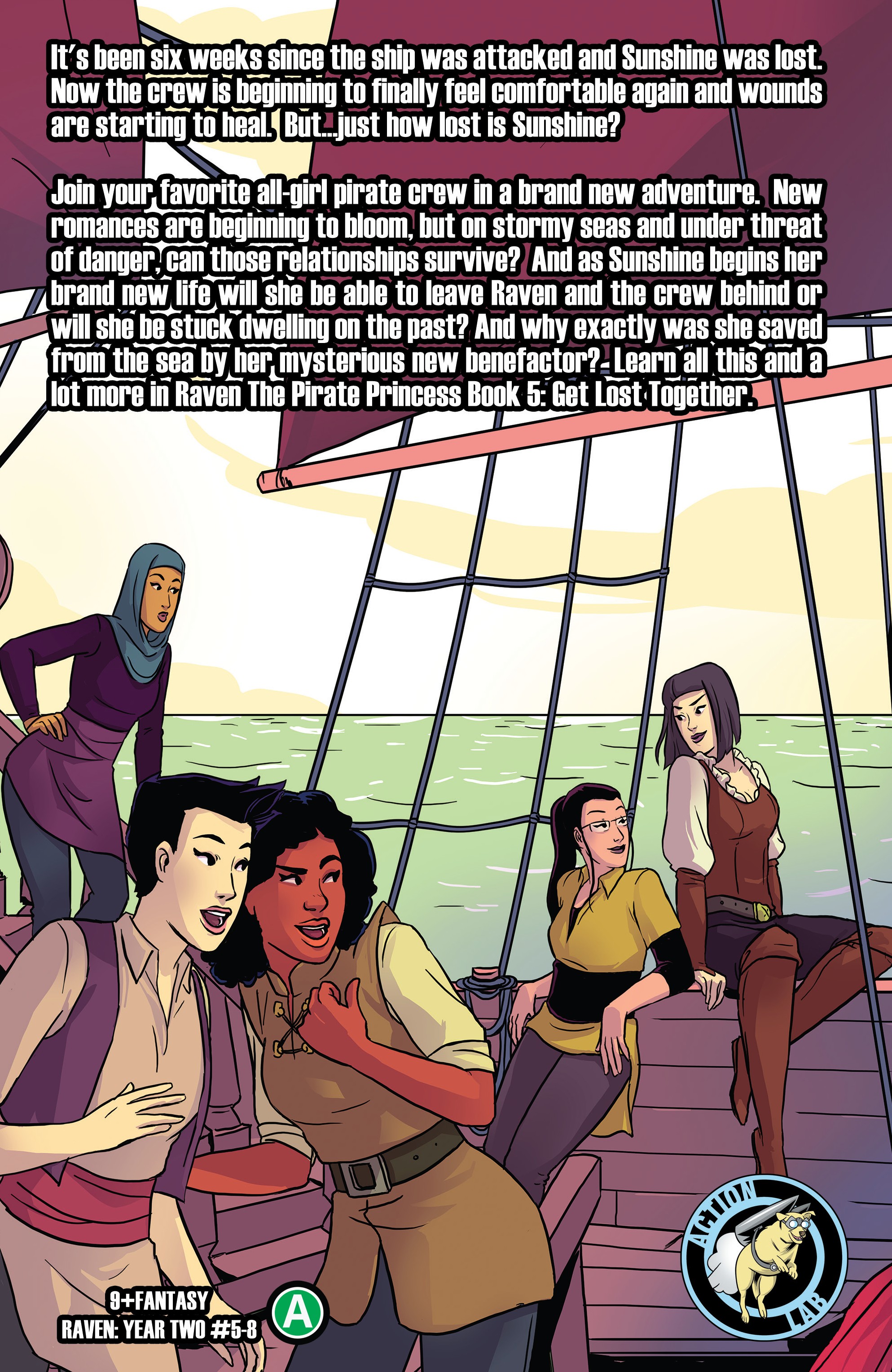 Read online Princeless Raven Year Two: Love and Revenge comic -  Issue # _TPB Get Lost Together - 111