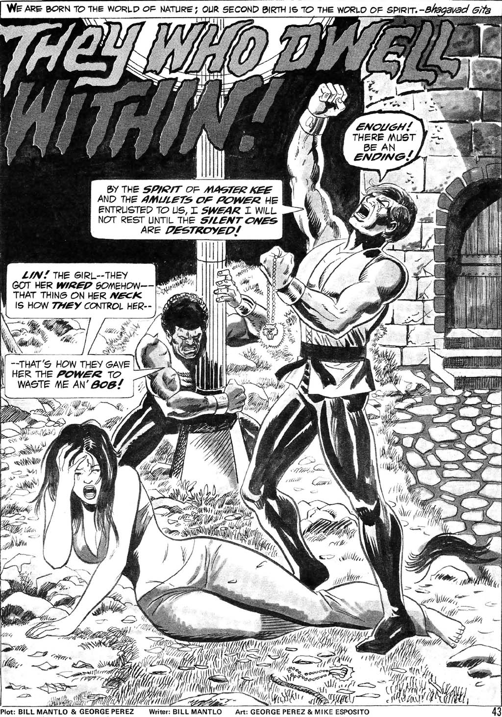 Read online The Deadly Hands of Kung Fu comic -  Issue #10 - 42