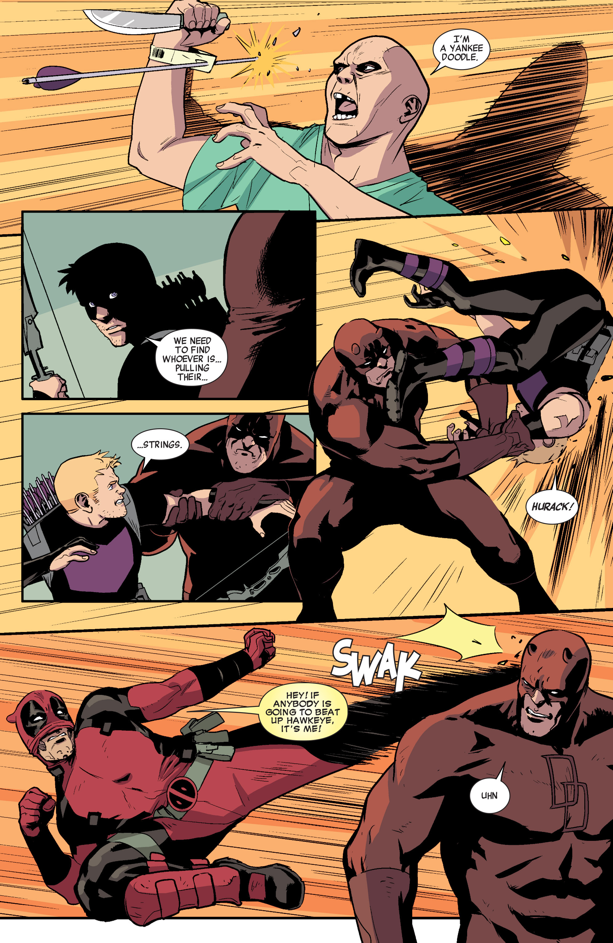 Read online Hawkeye vs. Deadpool comic -  Issue #1 - 16