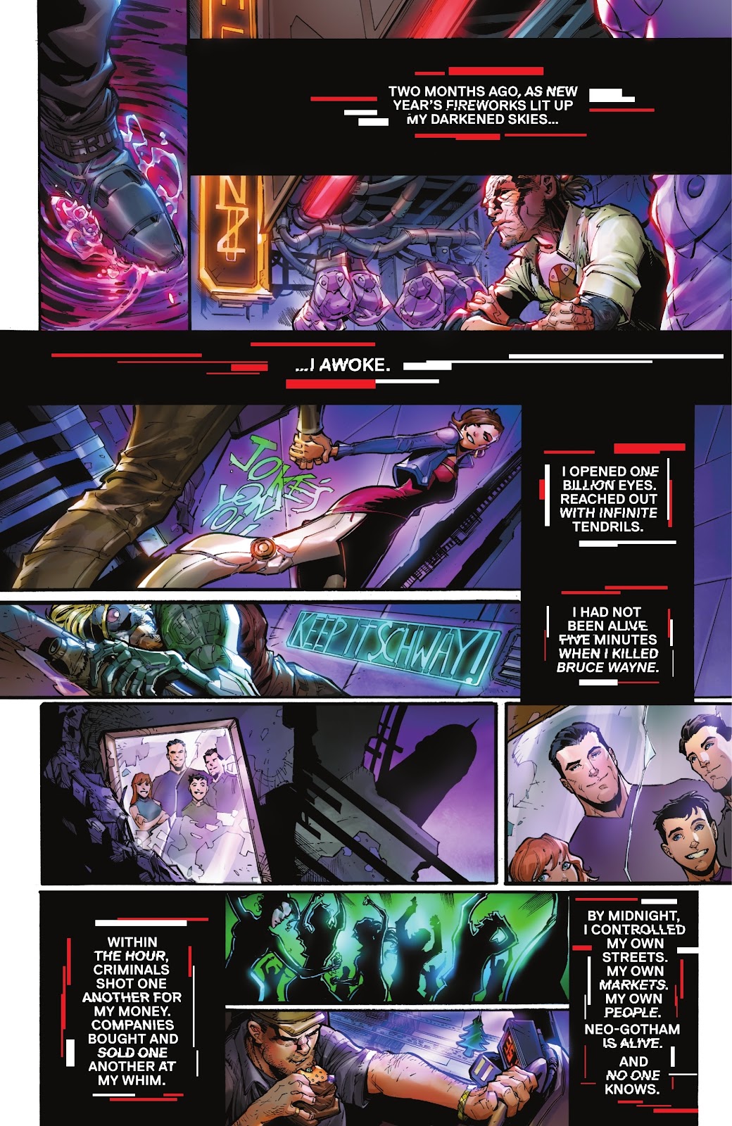 Batman Beyond: Neo-Year issue 1 - Page 3