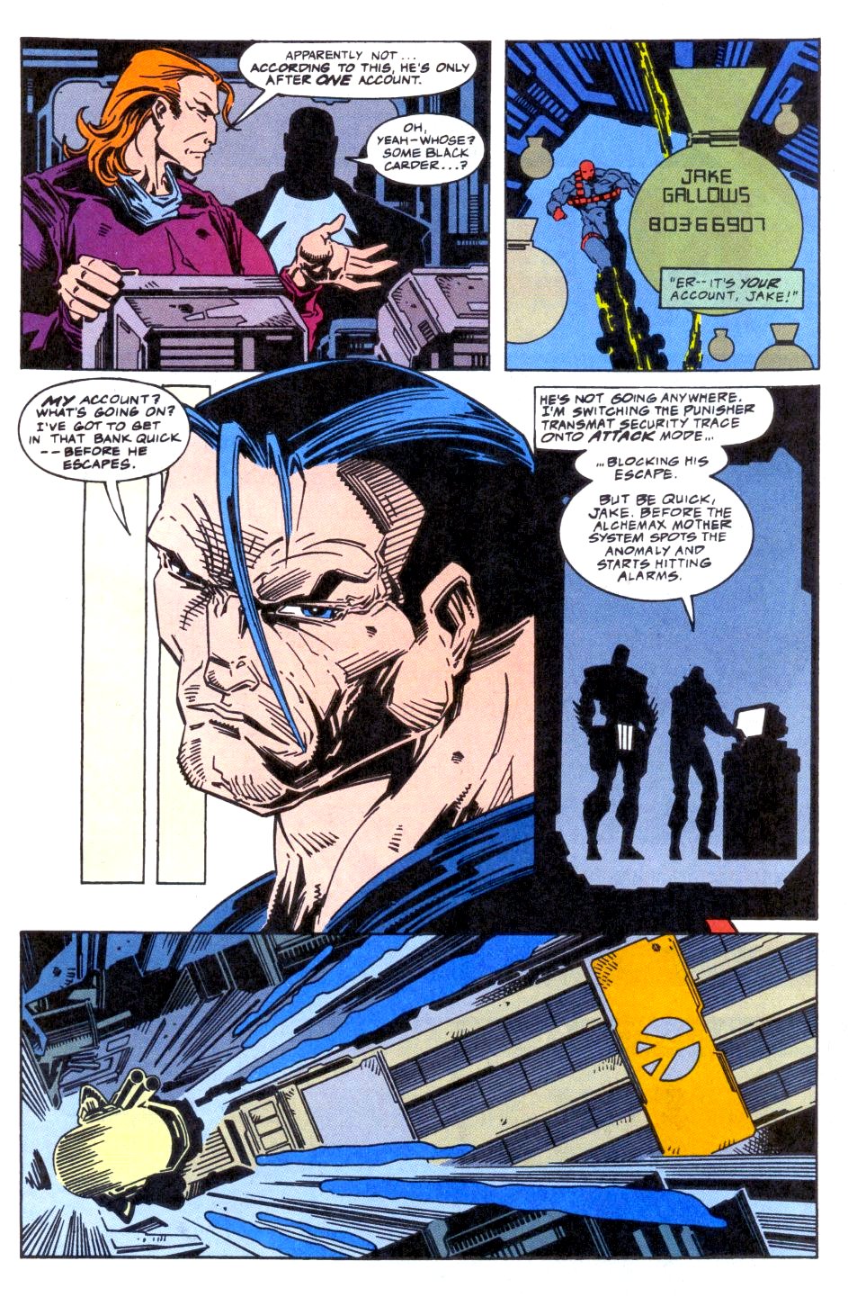 Read online Punisher 2099 comic -  Issue #22 - 19