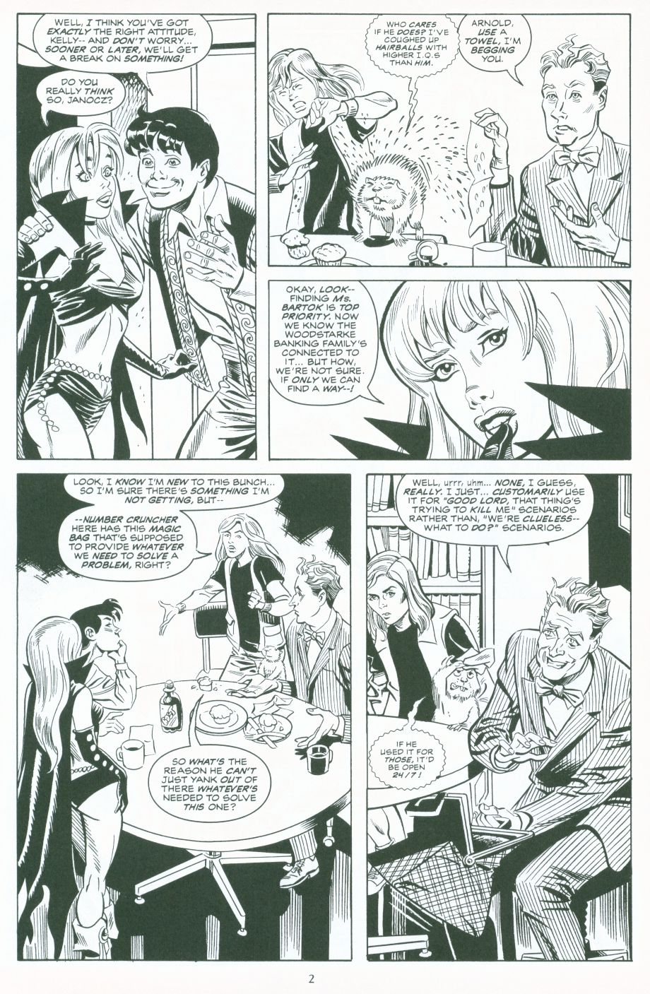 Read online Soulsearchers and Company comic -  Issue #64 - 3