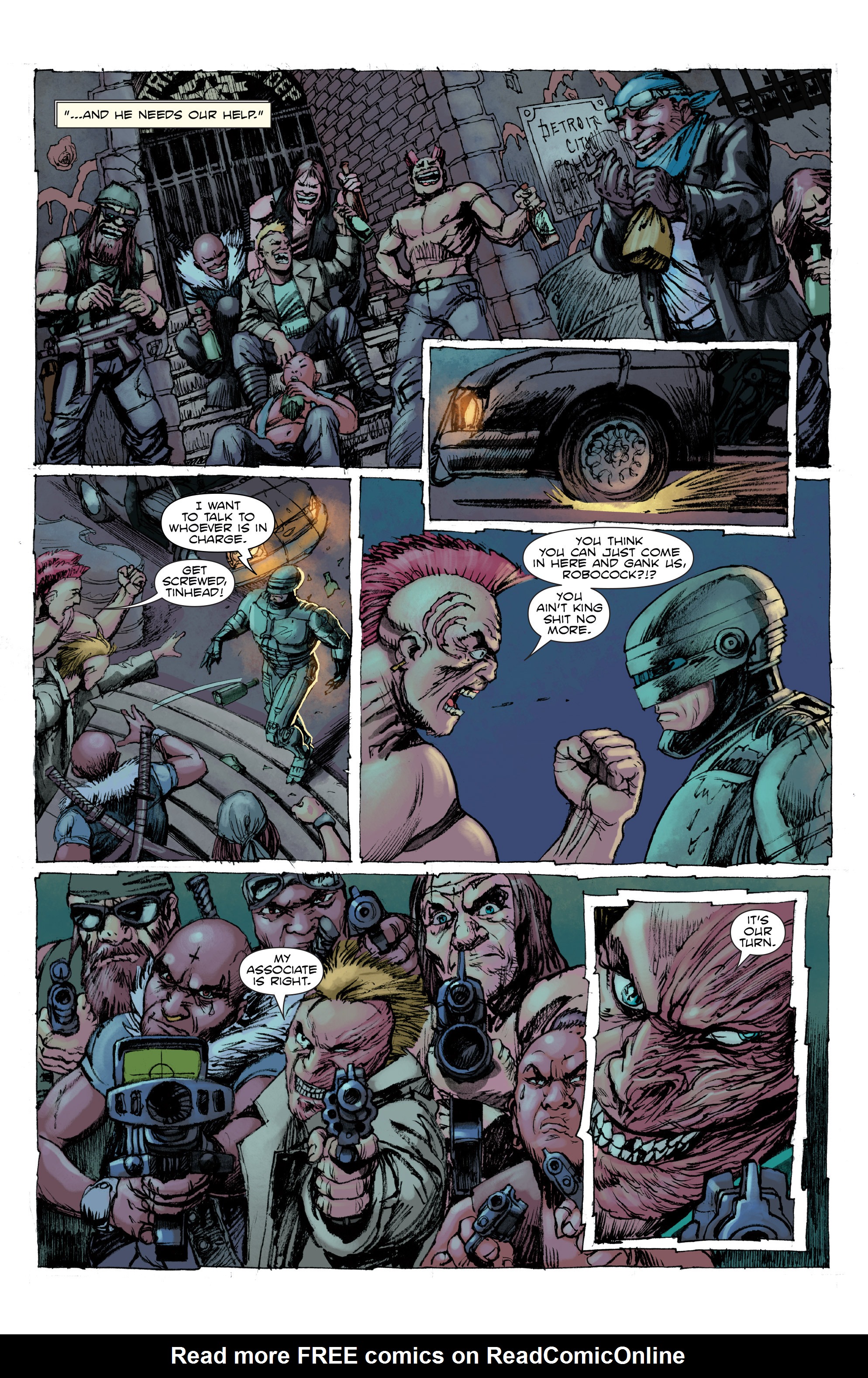 Read online Robocop: Last Stand comic -  Issue #8 - 13