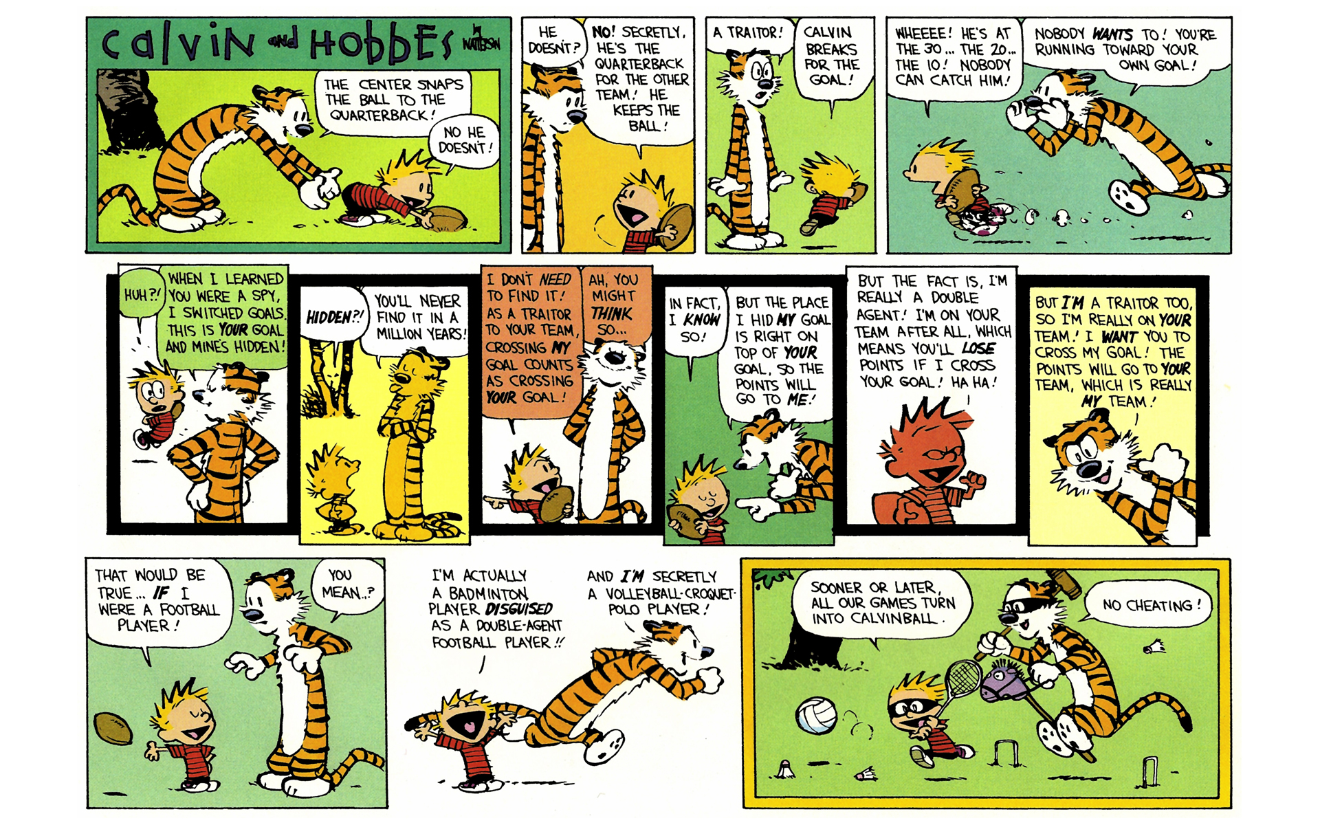 Read online Calvin and Hobbes comic -  Issue #11 - 107