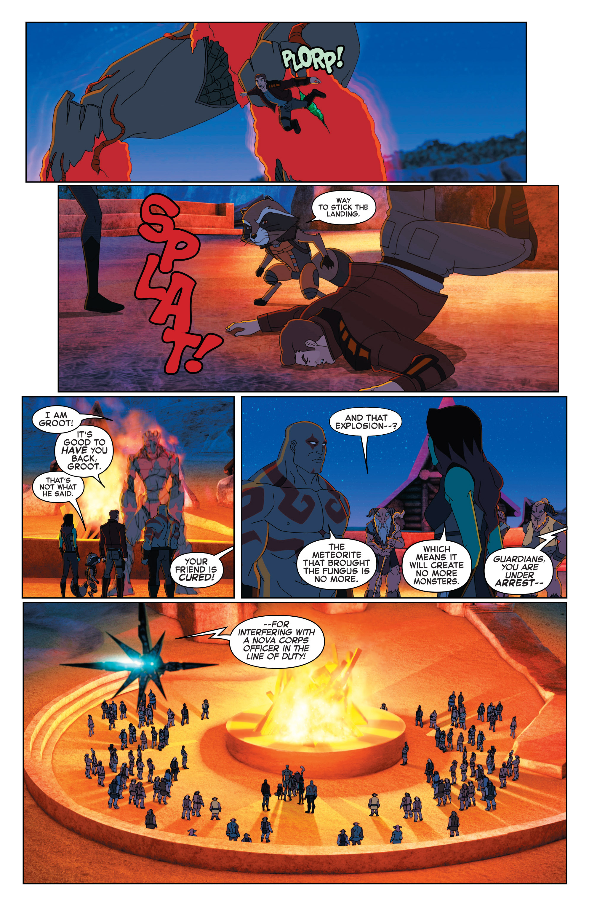 Read online Marvel Universe Guardians of the Galaxy [II] comic -  Issue #5 - 20