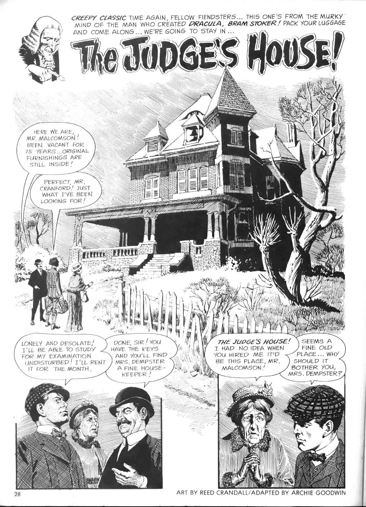 Read online Creepy (1964) comic -  Issue #5 - 28